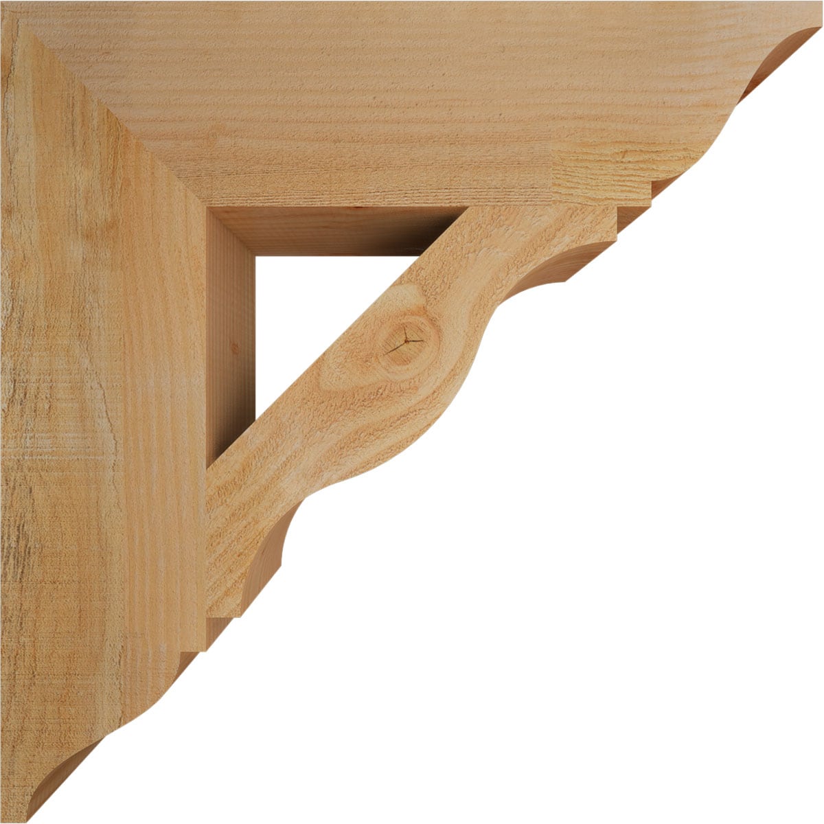 Ekena Millwork BKT06X24X24FST01RDF corbels - View #3