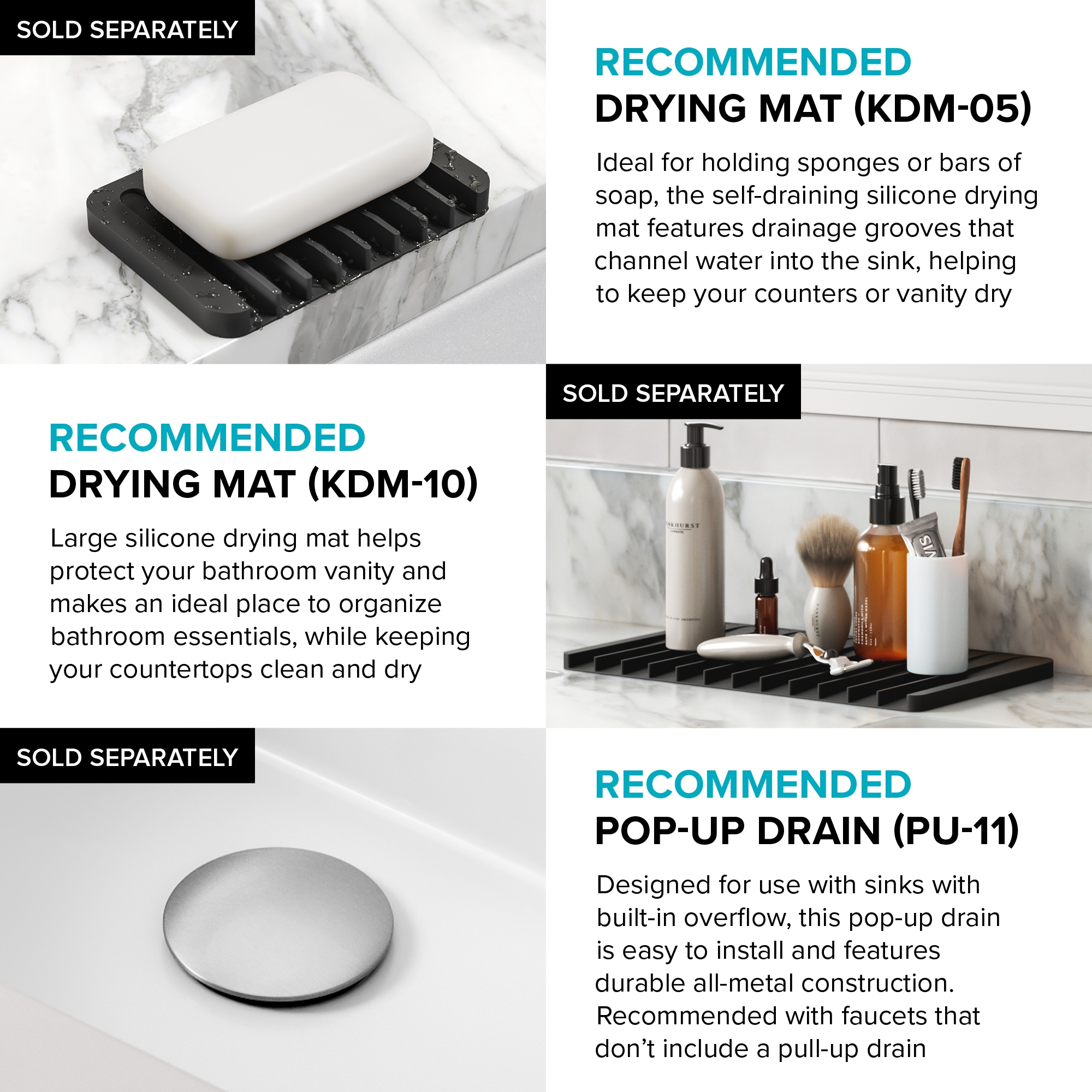 Kraus KCU-242 Bath-Sink - View #11