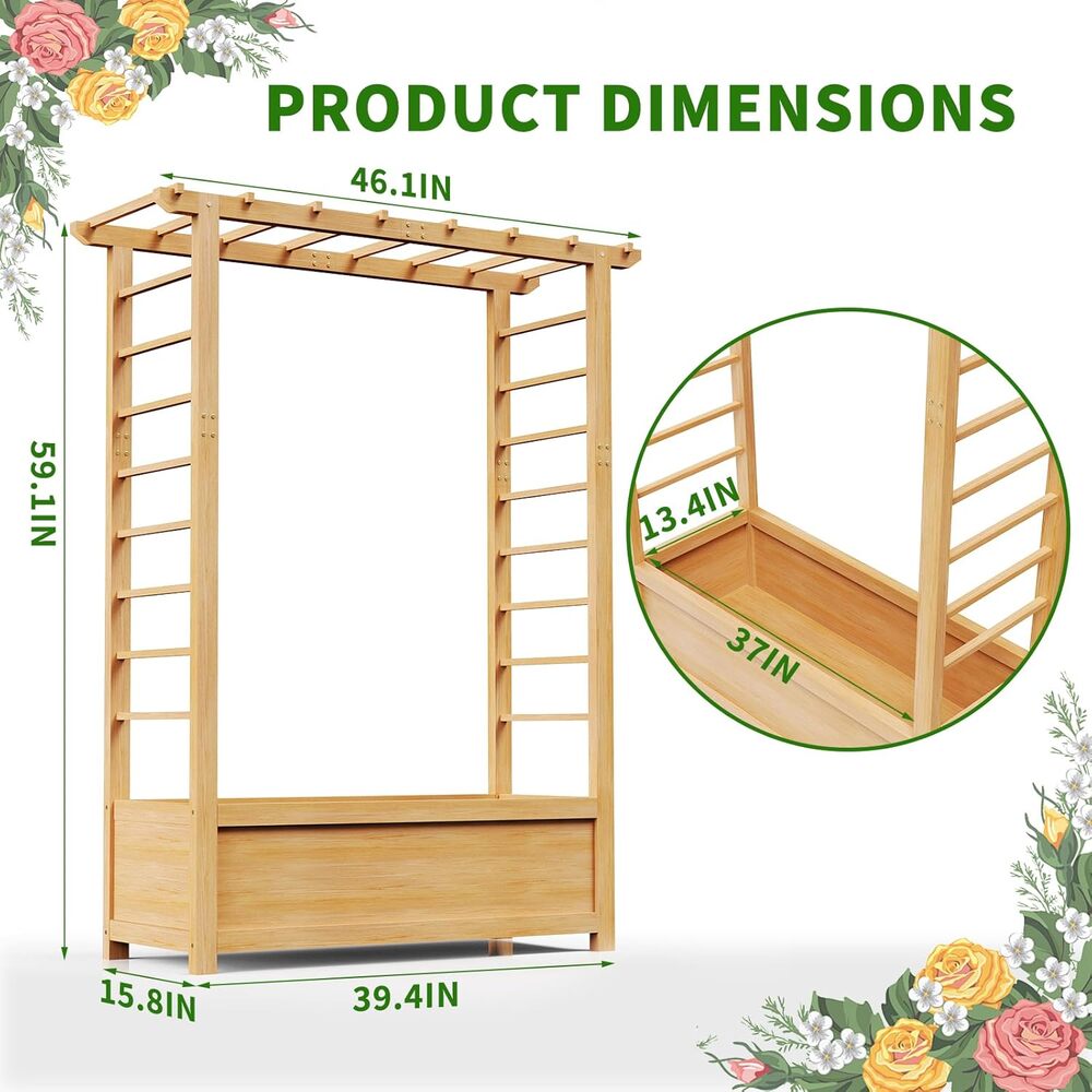 Esazn HWLYY-Y-BL-H-LYU Raised-Garden-Beds - View #7