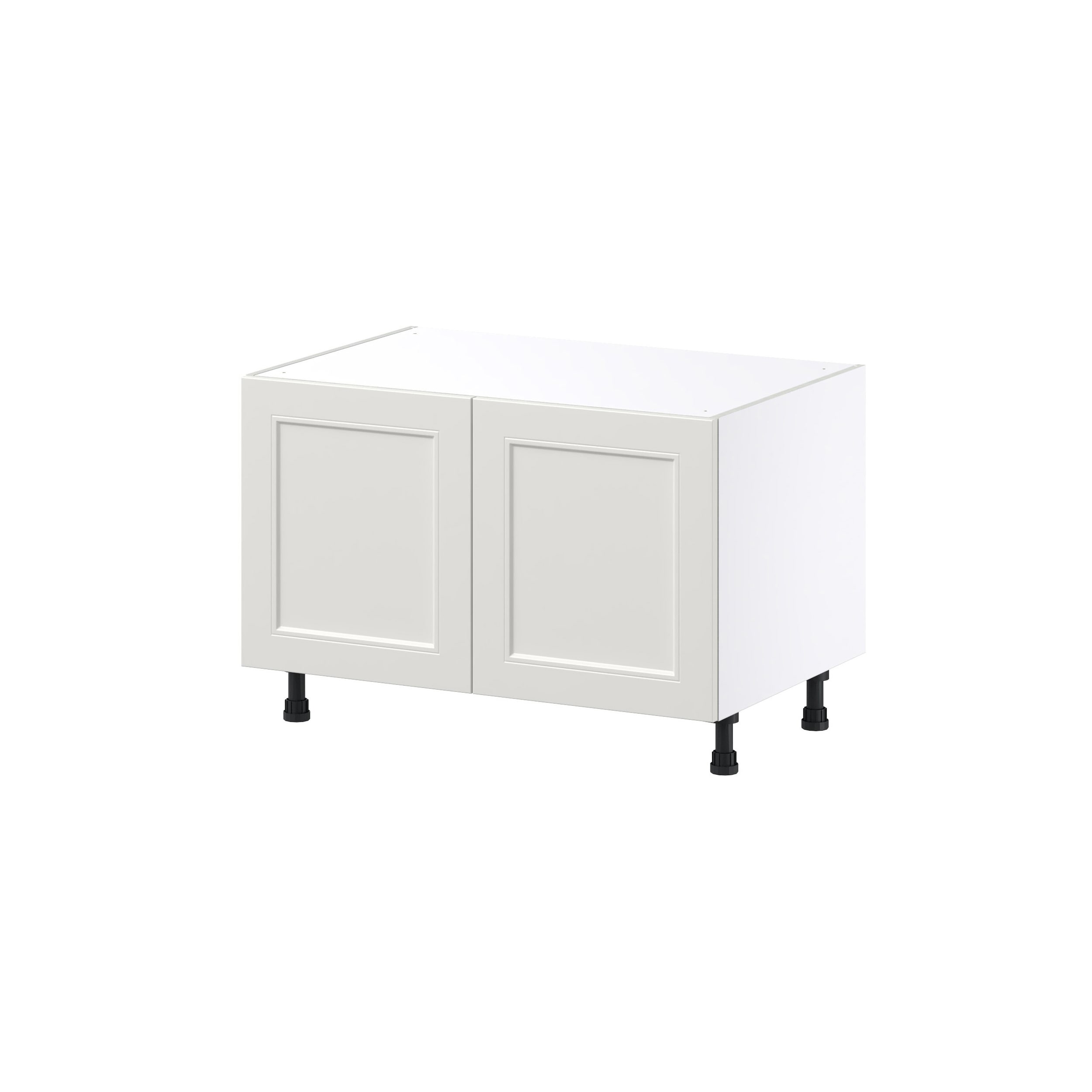 Hugo&Borg Montclaire 36-in W x 24.5-in H x 24-in D Wood Sink Base Fully Assembled Cabinet (Recessed Panel Shaker Style)