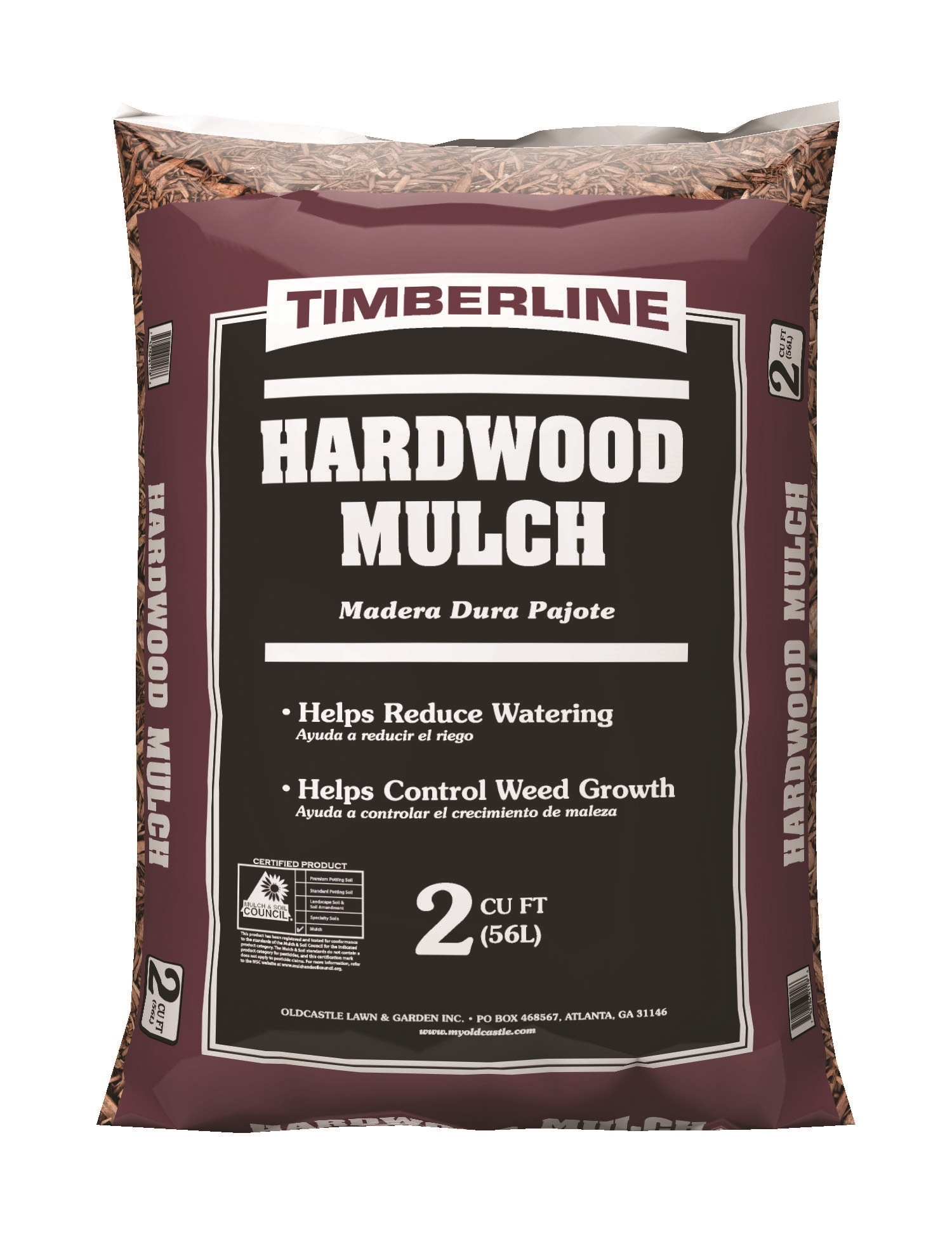 Timberline 2-cu ft All Natural Pine Bark Mulch in the Bagged Mulch  department at