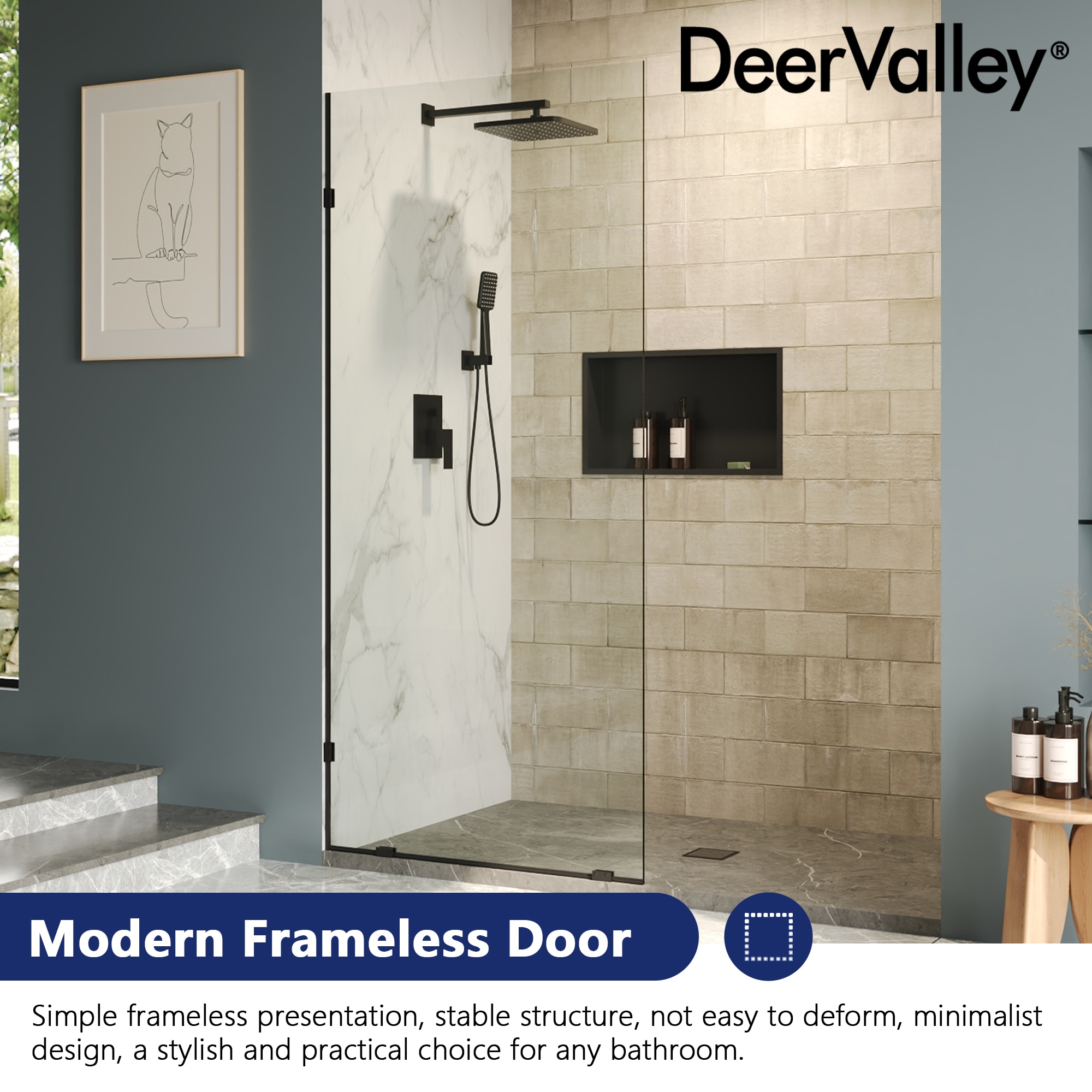 DeerValley DV-1SD0220B Shower-Doors - View #6