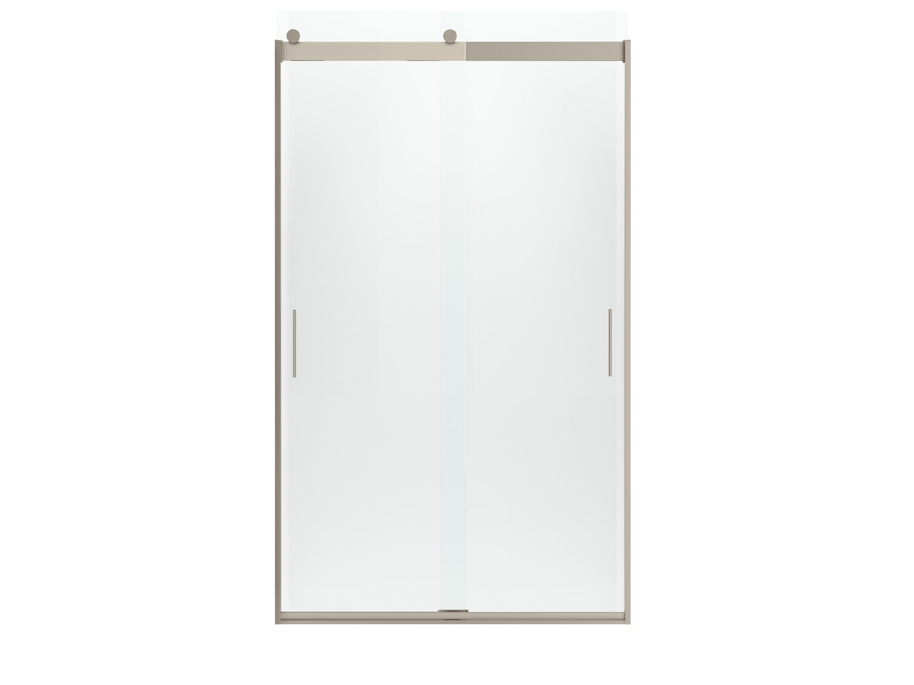 KOHLER Levity Anodized Brushed Bronze 18-1/2-in x 82-in Frameless ...