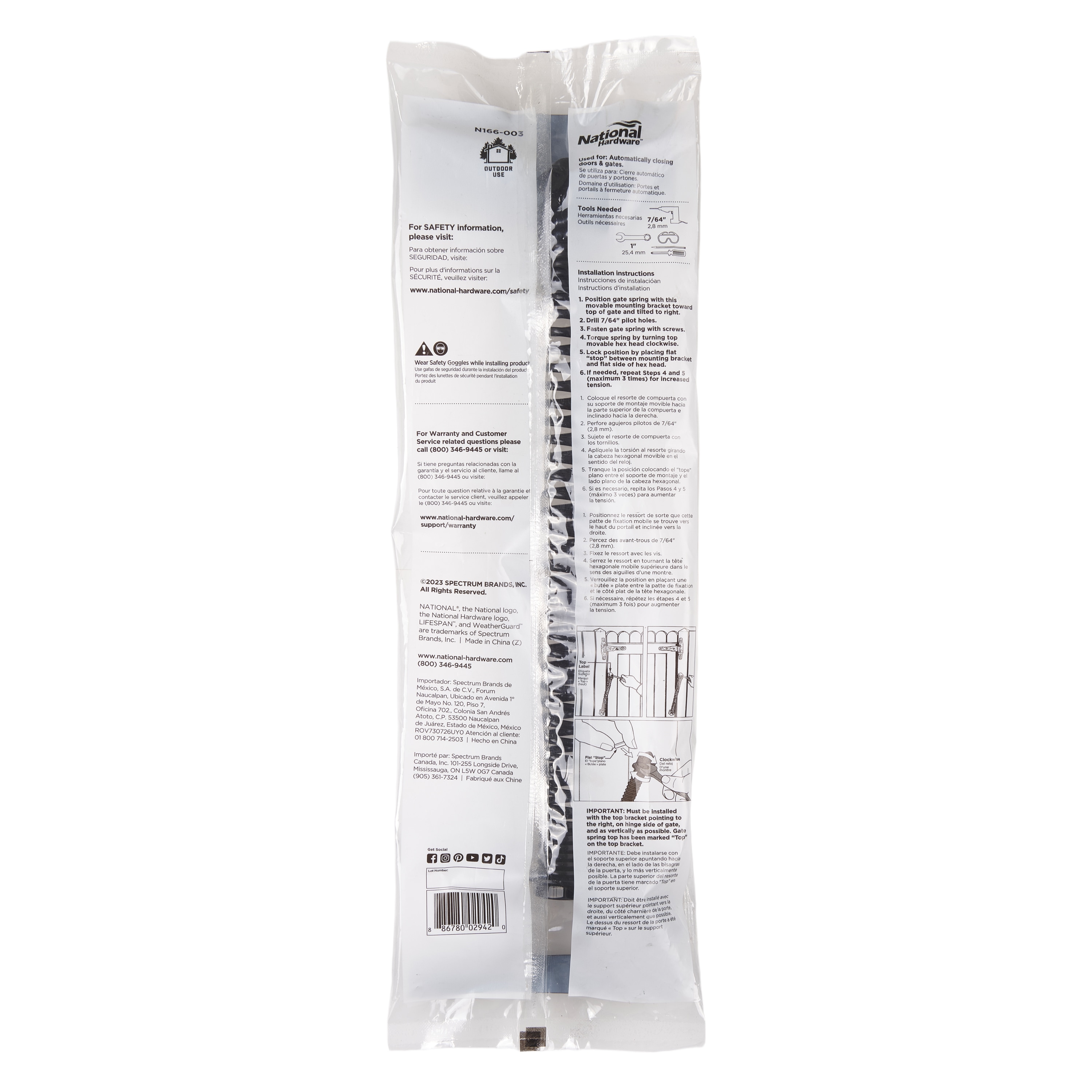 National Hardware N166-003 Gate-Hardware - View #8