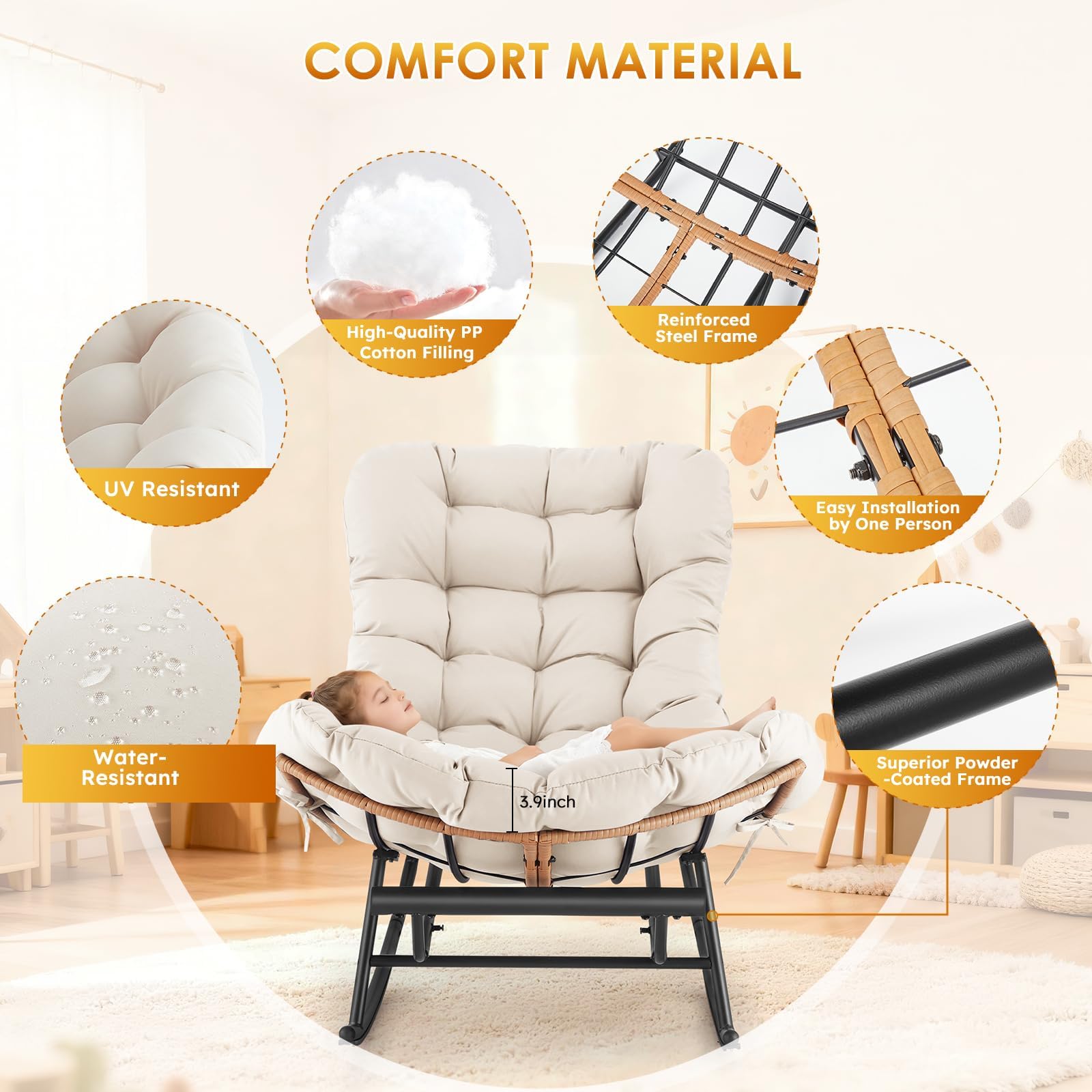 Garvee PPG33NMRRDQ001 Patio-Chairs - View #6