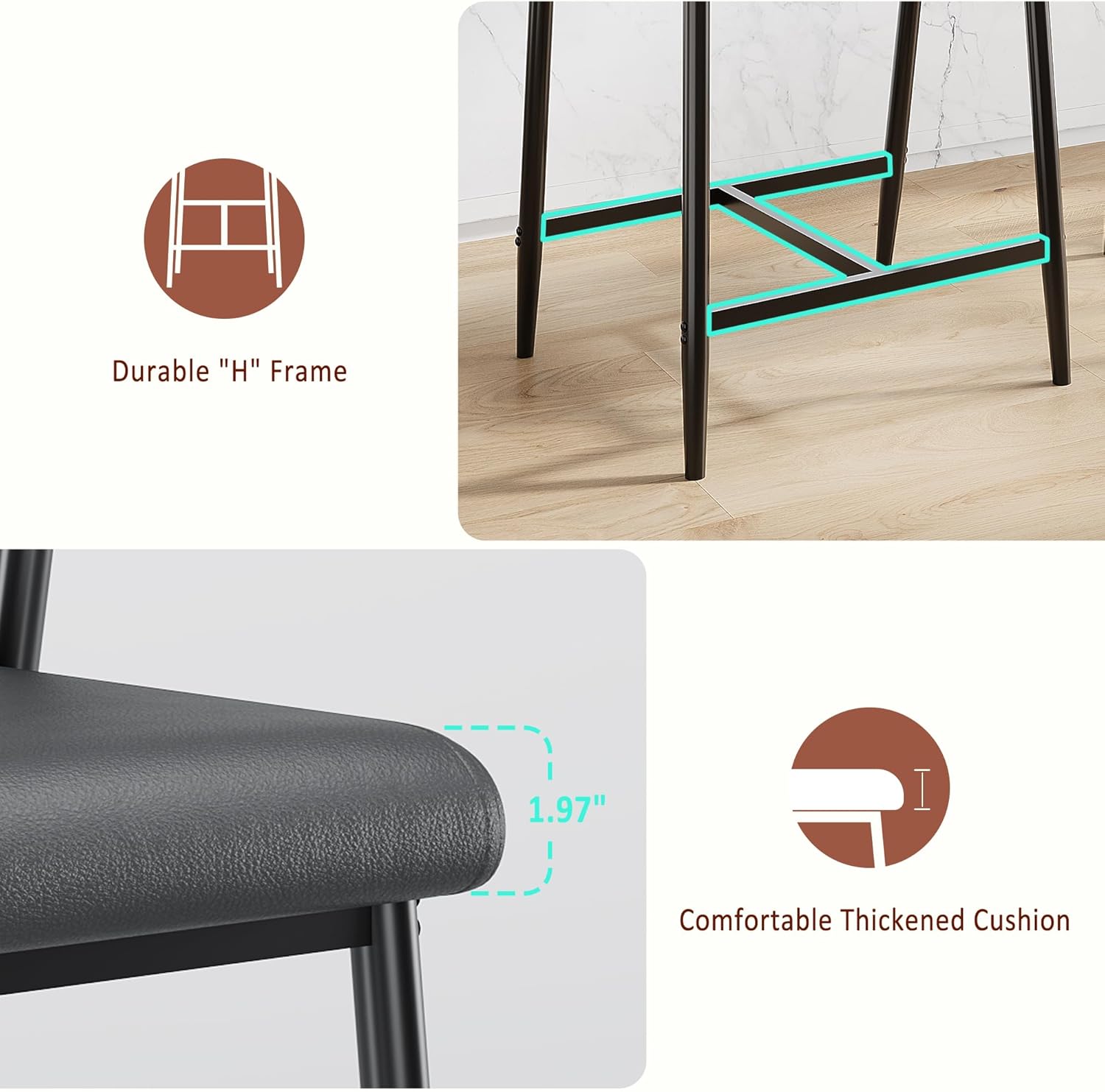 Qeetex LHF-YZ-PHO-16950A04 stools - View #4
