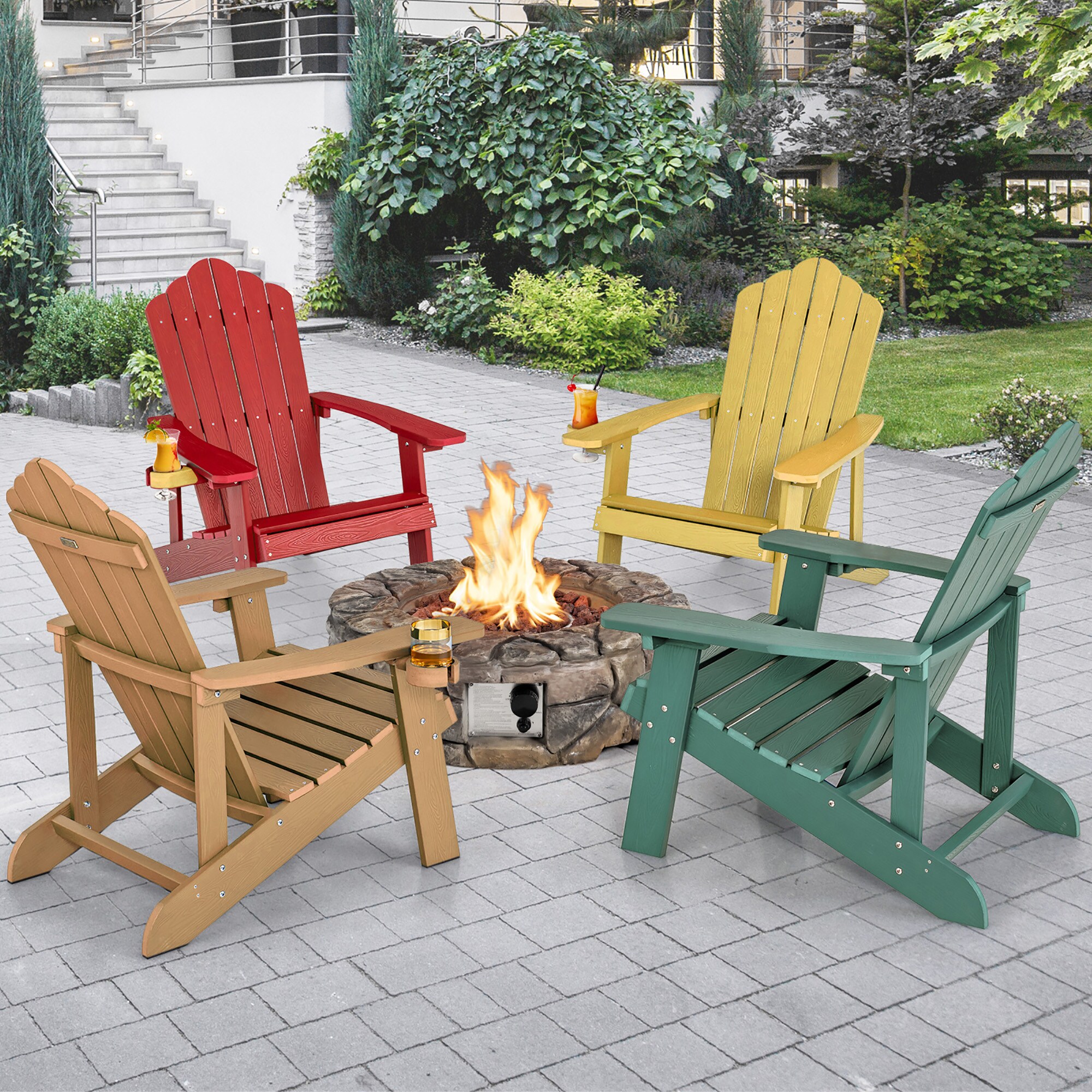 Costway NP10983CF Patio-Chairs - View #9