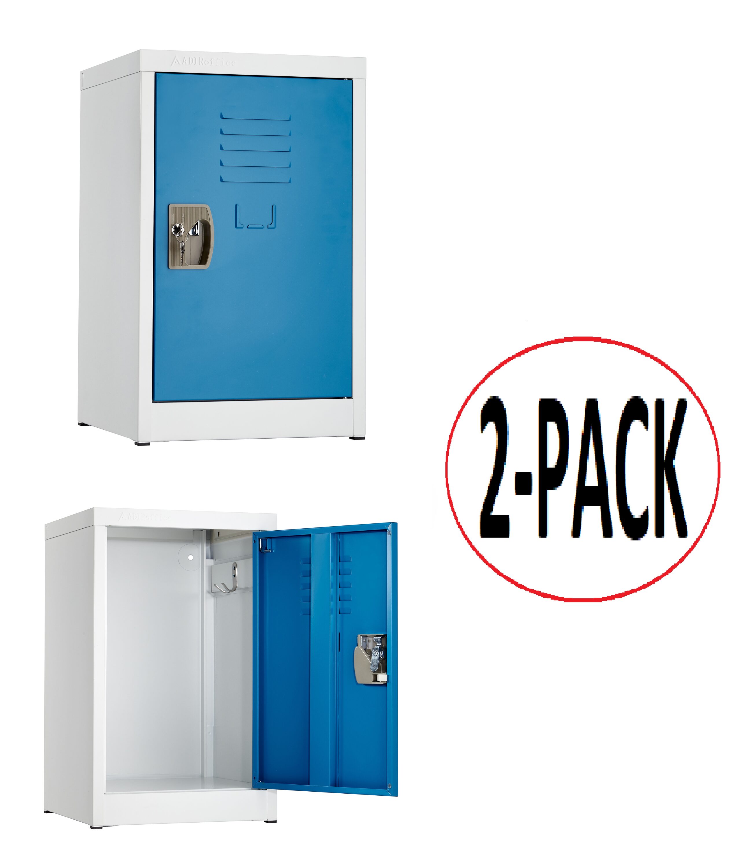 15in W x 24in H x 15in D Steel Full Storage Lockers Lockers at