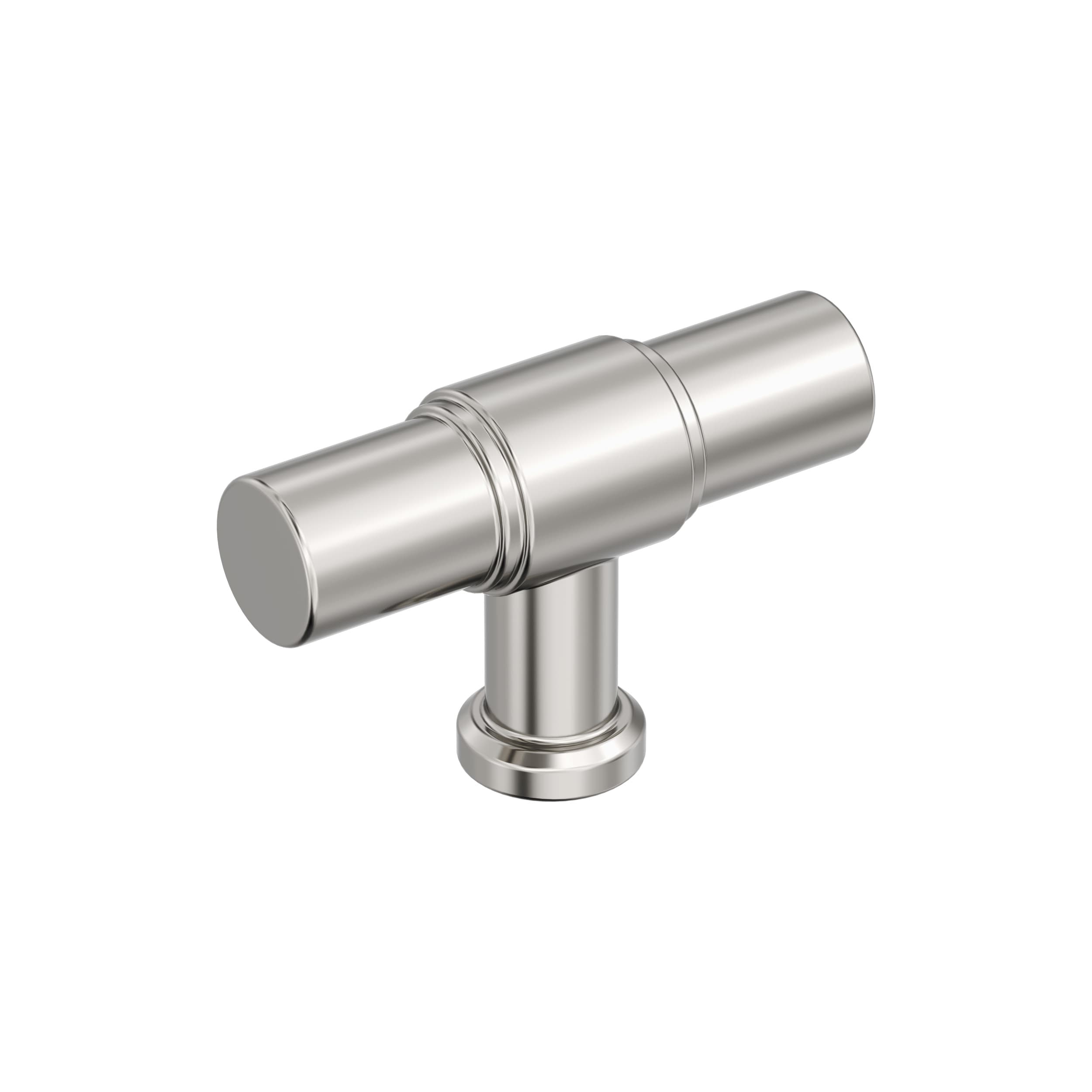 Amerock BP37461PN Faircrest 2-in Polished Nickel Bar Transitional Cabinet Knob