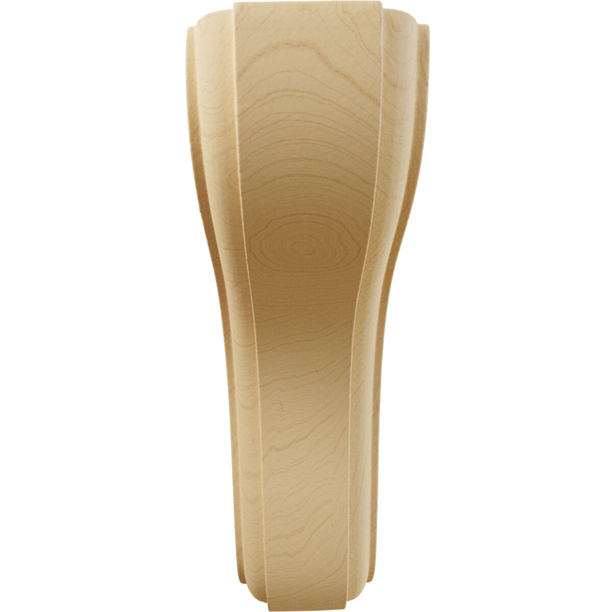 Alder Hand-Carved 5.5'' Wood Bracket Corbel