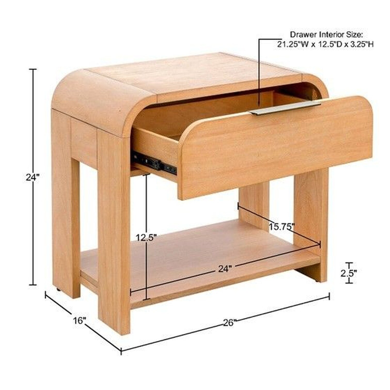 BBabe V6UQR4MYGYAR nightstands - View #7