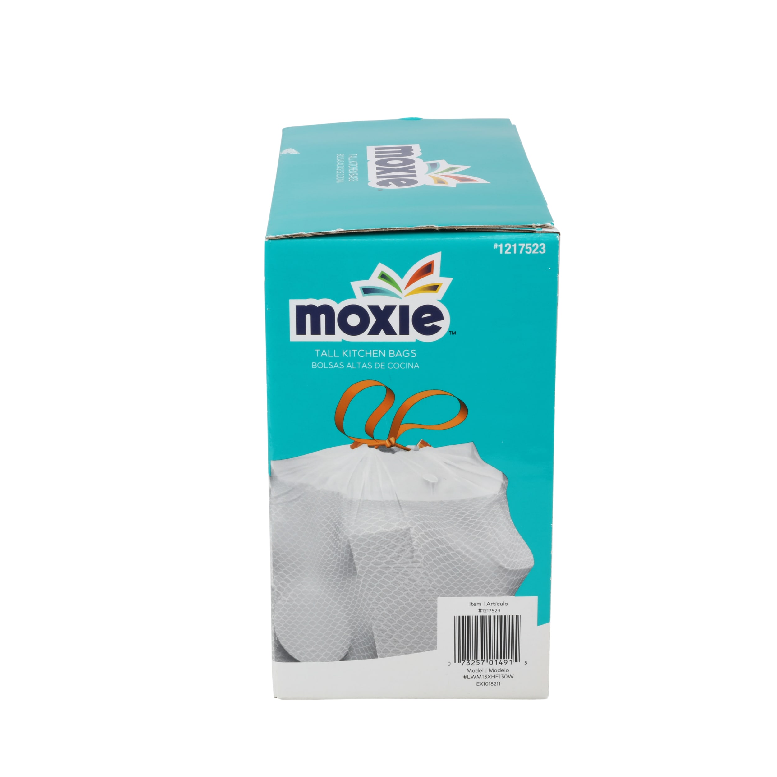Mint-X MintFlex 13-Gallons Mint White Plastic Kitchen Drawstring Trash Bag  (40-Count) in the Trash Bags department at
