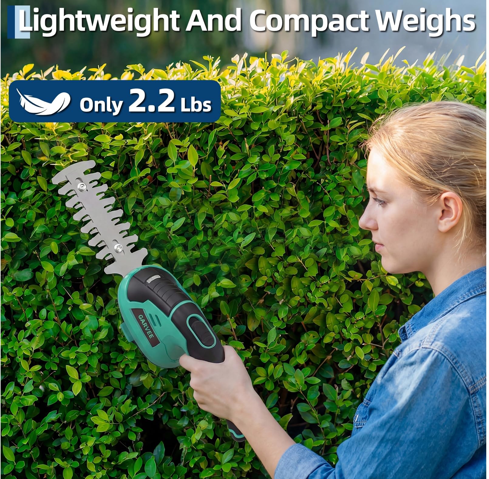 DEXSO JANE-1F6Z34 Cordless-Hedge-Trimmers - View #6