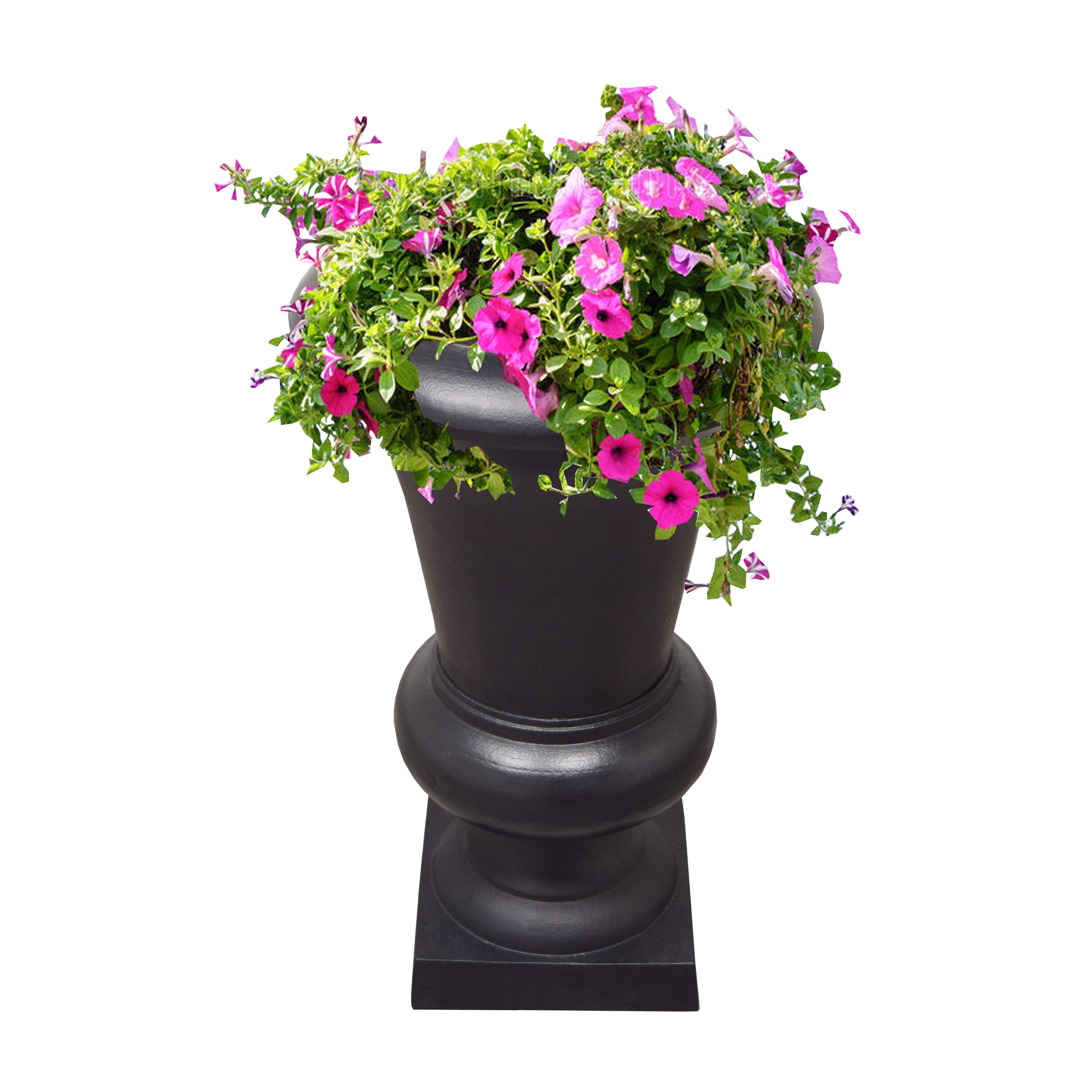 Oakland Living TOBY-BB-PT-BLACK birdbaths - View #6