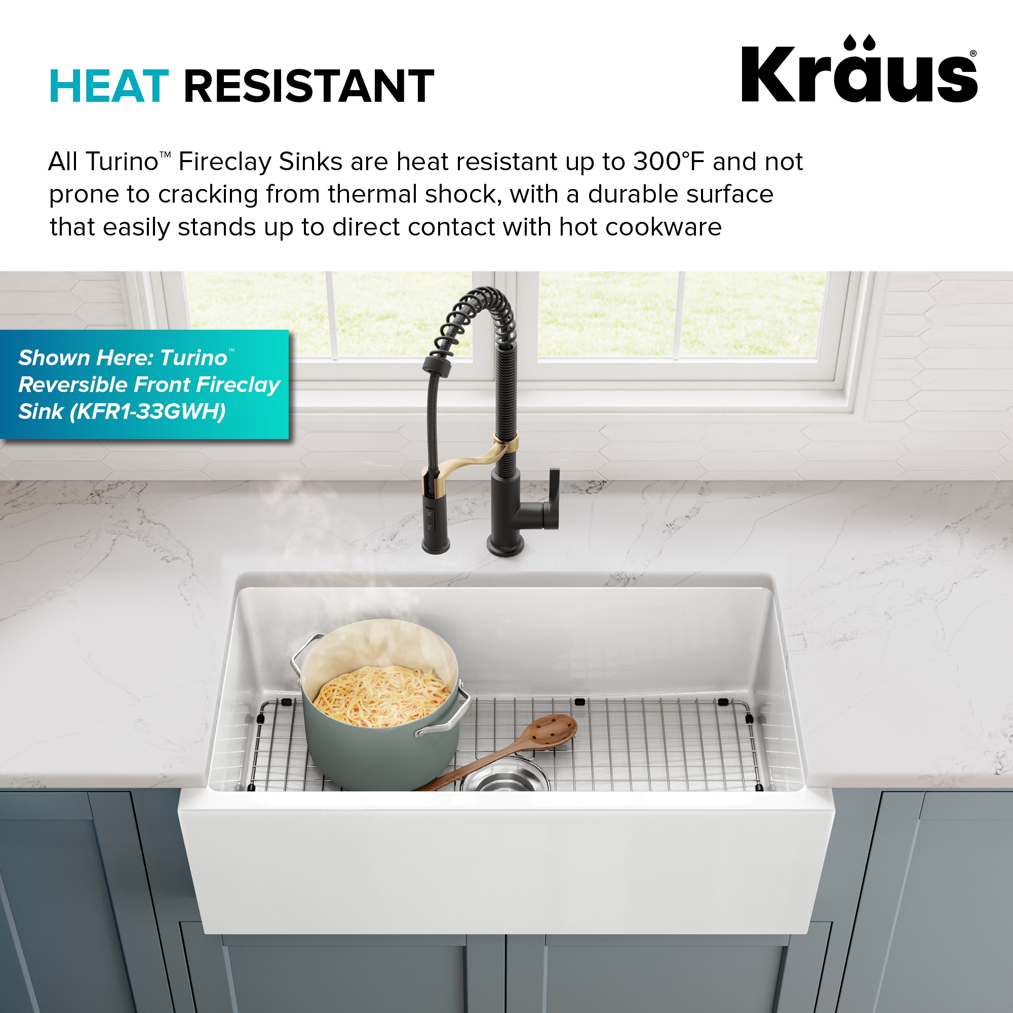Kraus KFD1-30GWH Kitchen-Sinks - View #10