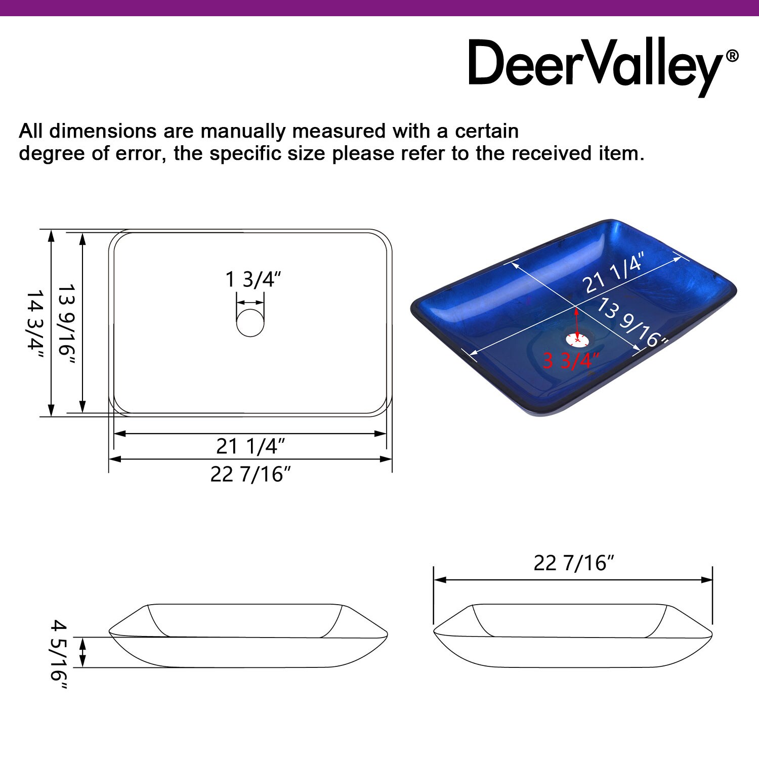 DeerValley DV-1G0003 Bath-Sink - View #11