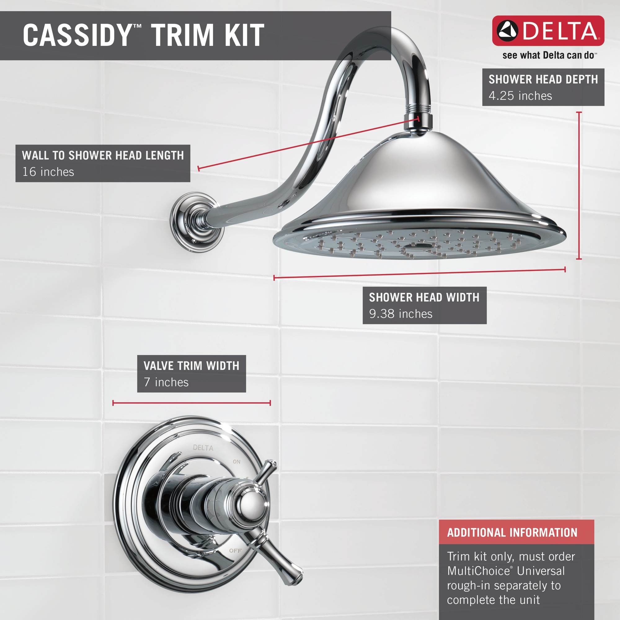 Delta T17T297 Tub-Shower-Faucets - View #6