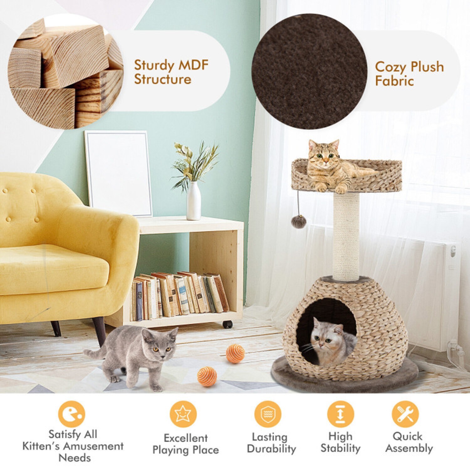 Mondawe MO-PS7474CF Cat-Trees - View #5