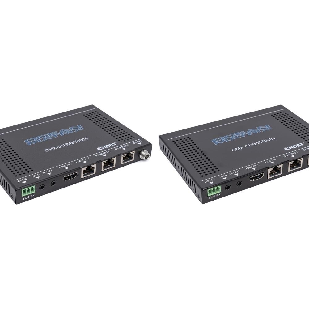 TCNCD389018 Ocean Matrix OMX-01HMBT0004 HDBaseT 4K HDMI Extender Set with IR- RS232- Two-Way PoH