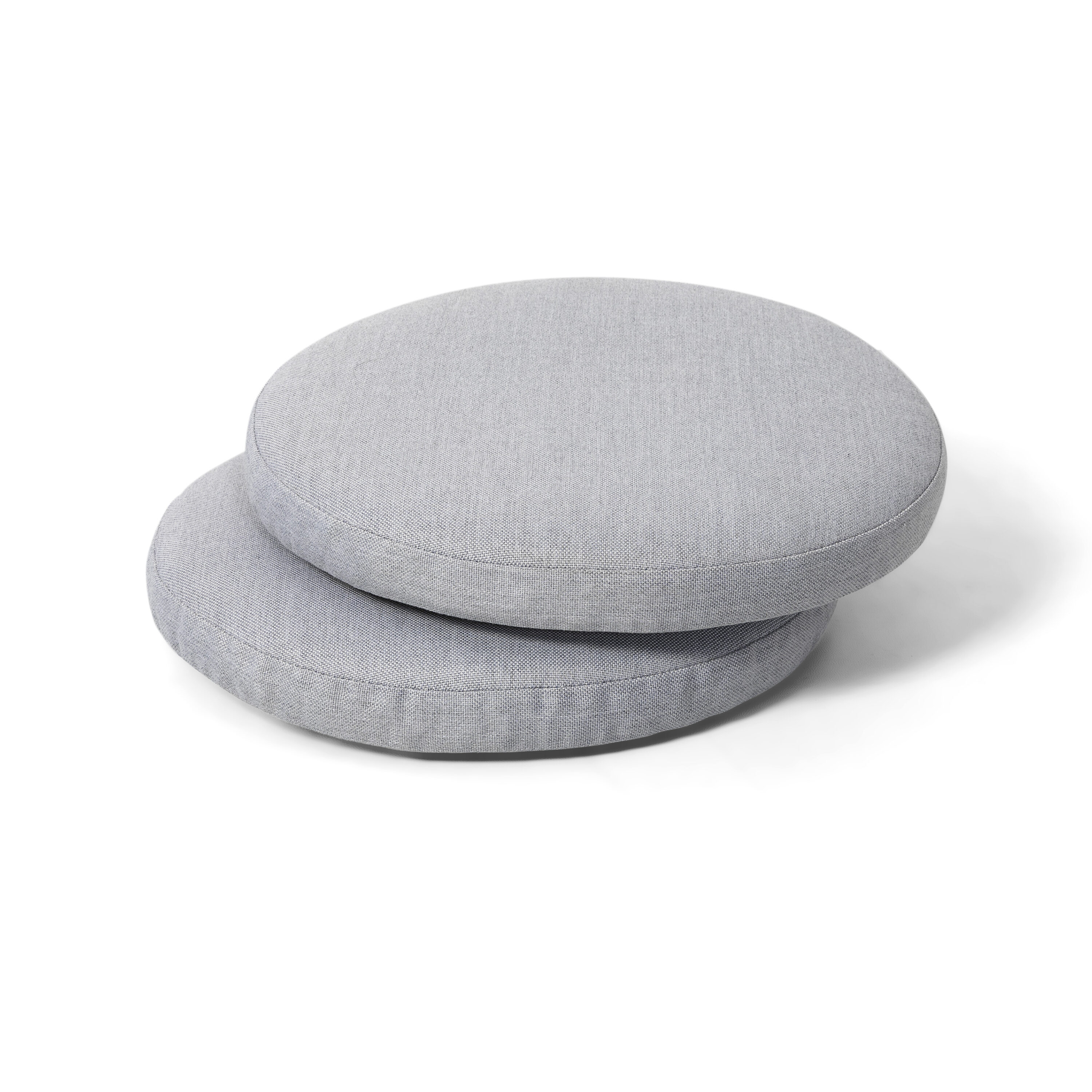 Nuu Garden M04GR patio furniture cushions 14.96-in x 14.96-in 2 -Piece gray Patio chair cushion