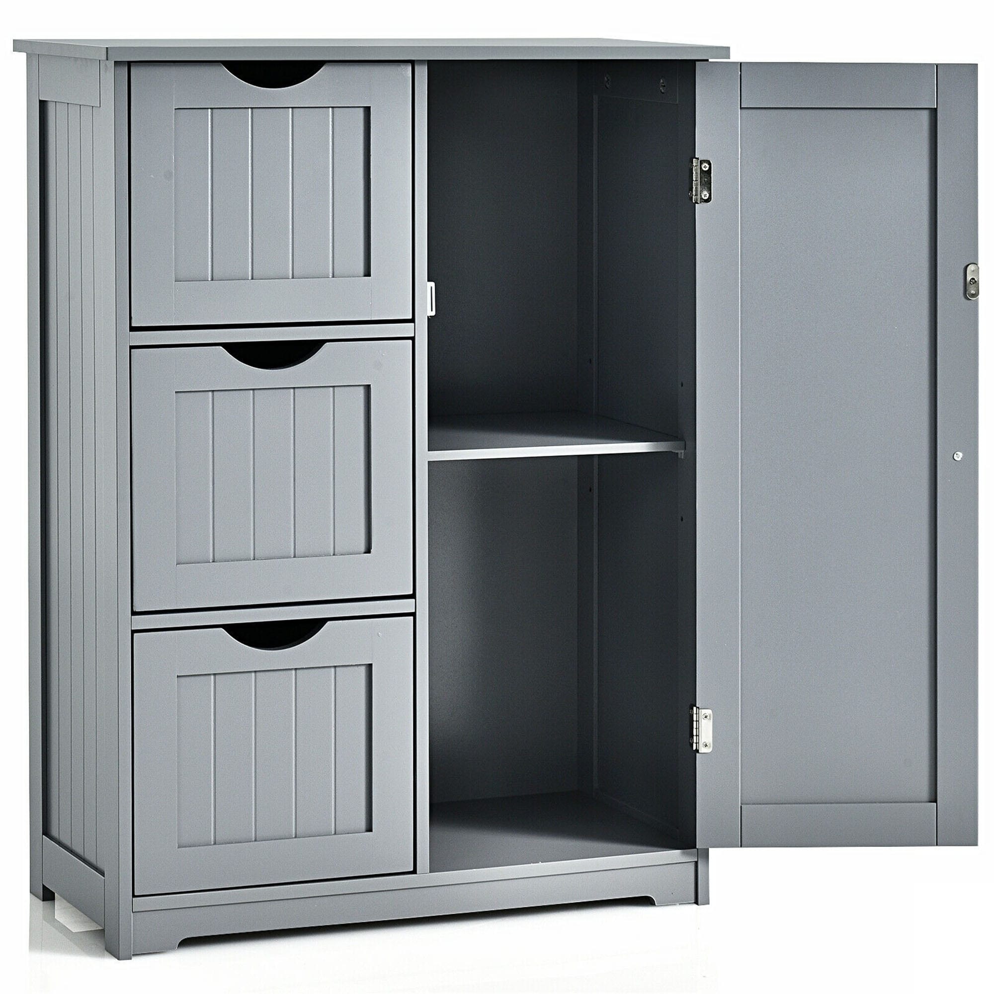 WELLFOR OUJ66236GR Linen-Cabinets - View #2