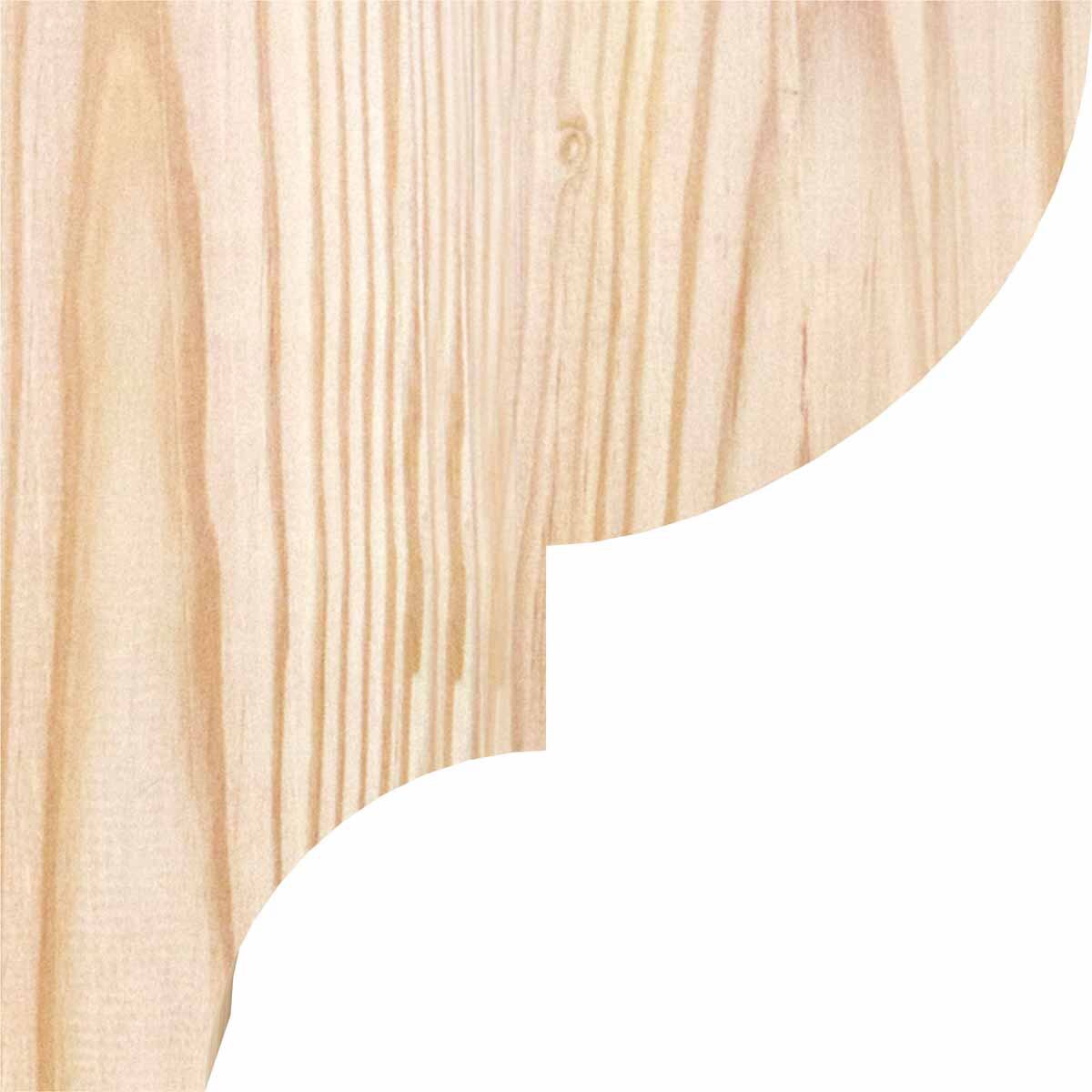 Ekena Millwork COR06X06X06RID00SDF corbels - View #3