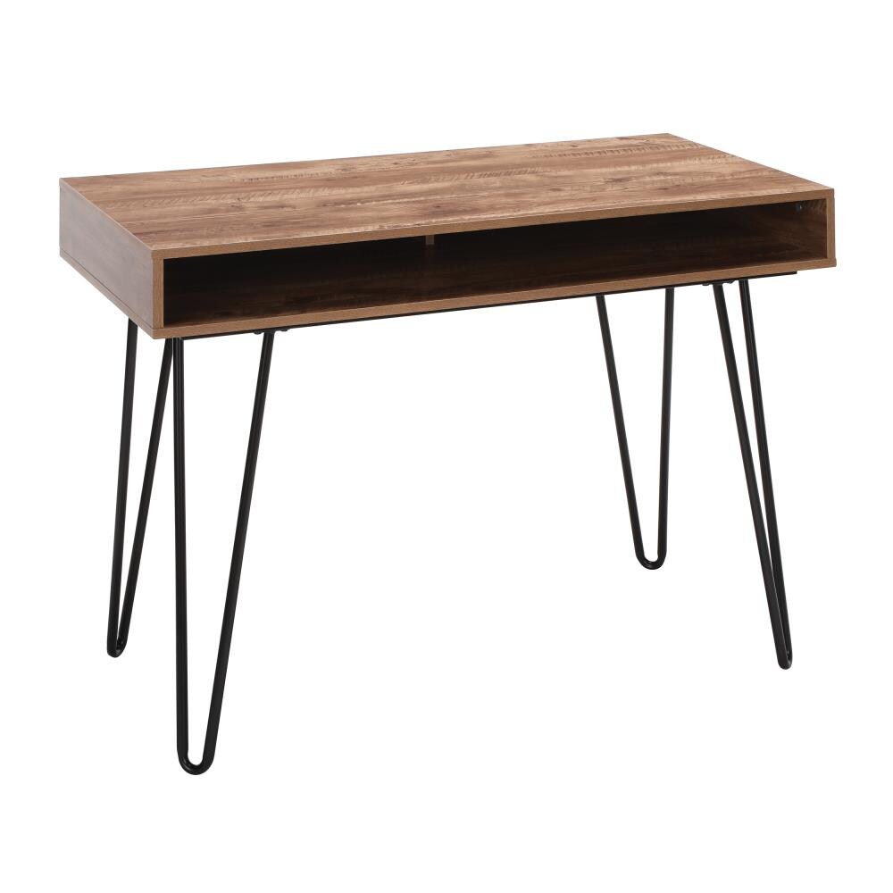 OFM 1070-BLK-KOA 21.65-in Brown Traditional Writing Desk