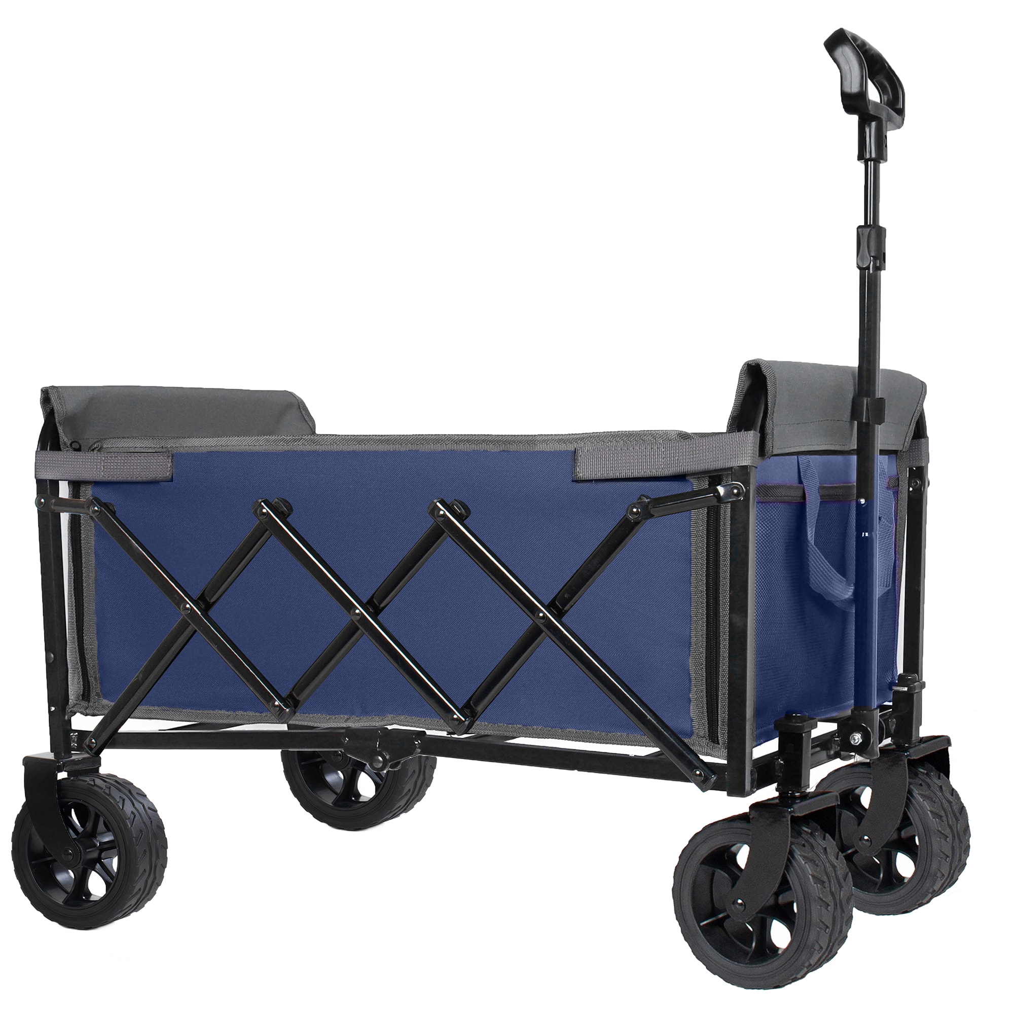 2.8-cu ft Steel Folding Yard Cart