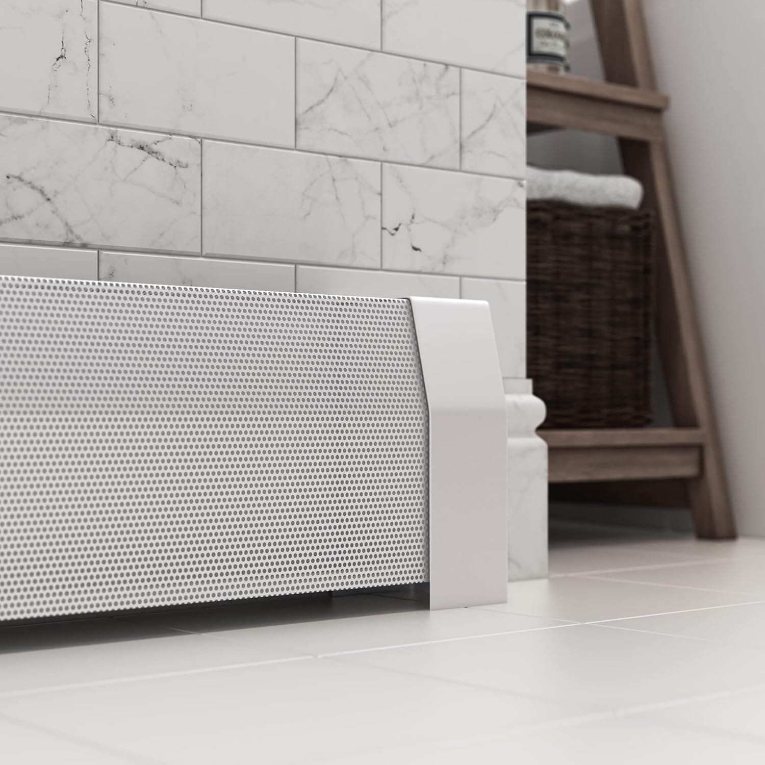 Baseboarders BB001-84-WHT Baseboard-Heater-Covers - View #6