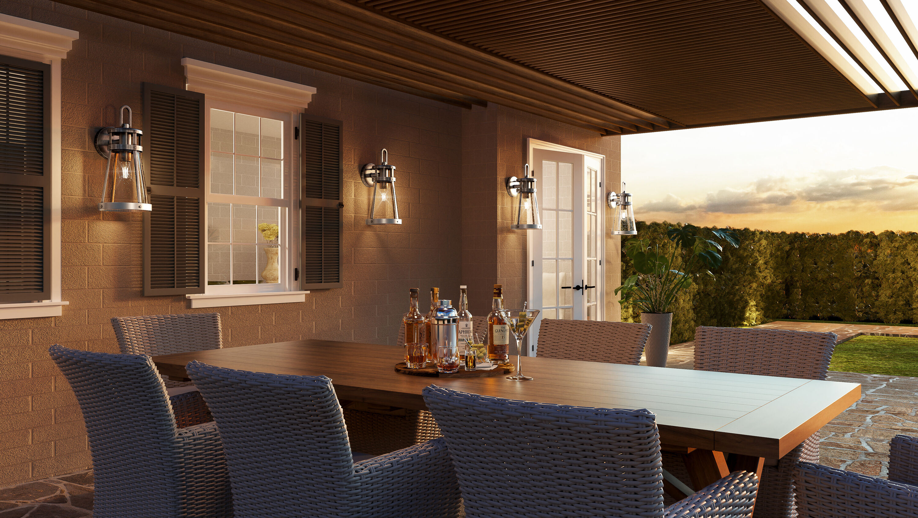 Quoizel BAB8409ABA Outdoor-Wall-Lighting - View #4