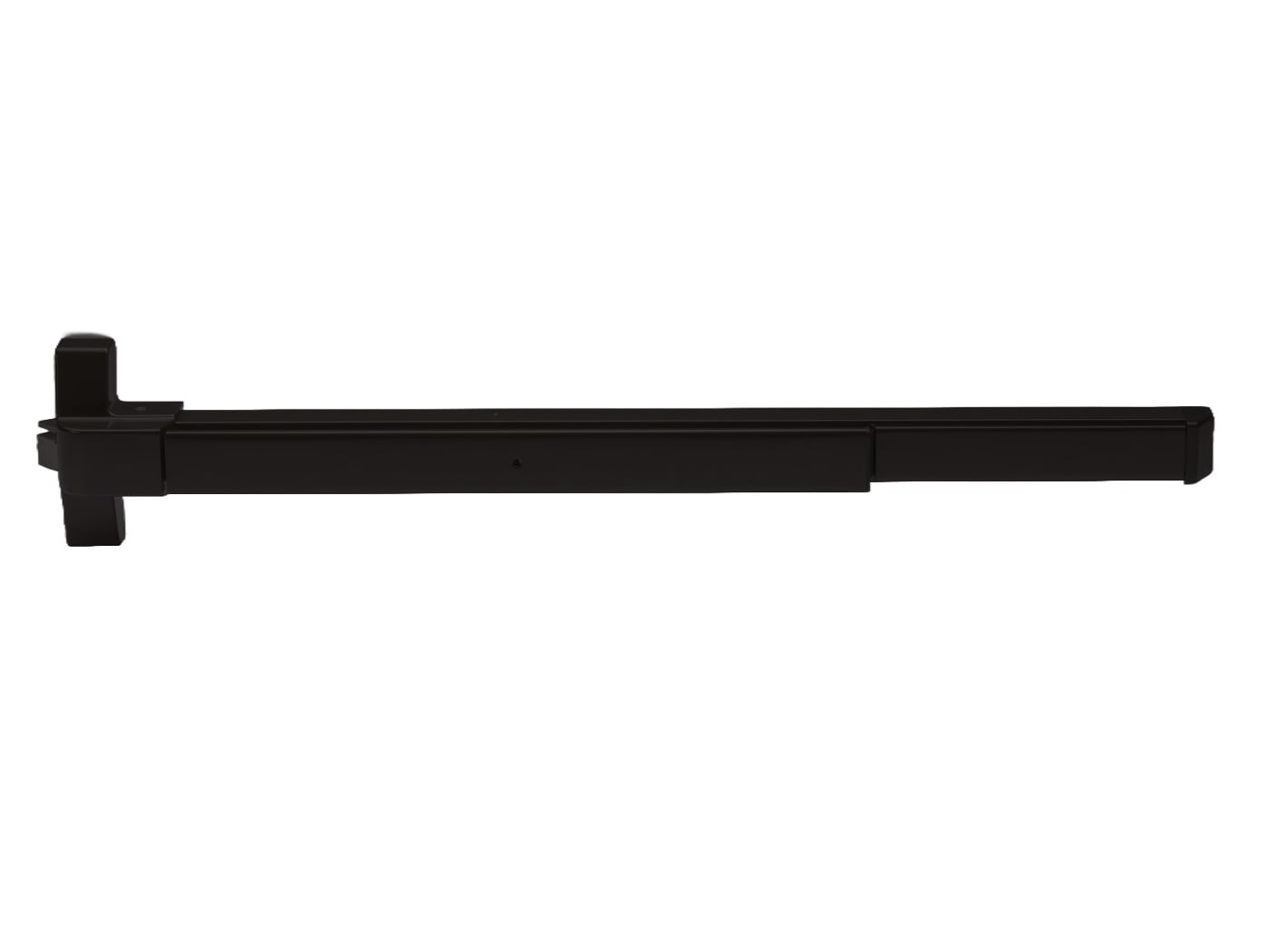 Trans-Atlantic Co VR531 Series 36-in Steel Universal reversible Vertical rod exit device #ED-VR531-BK