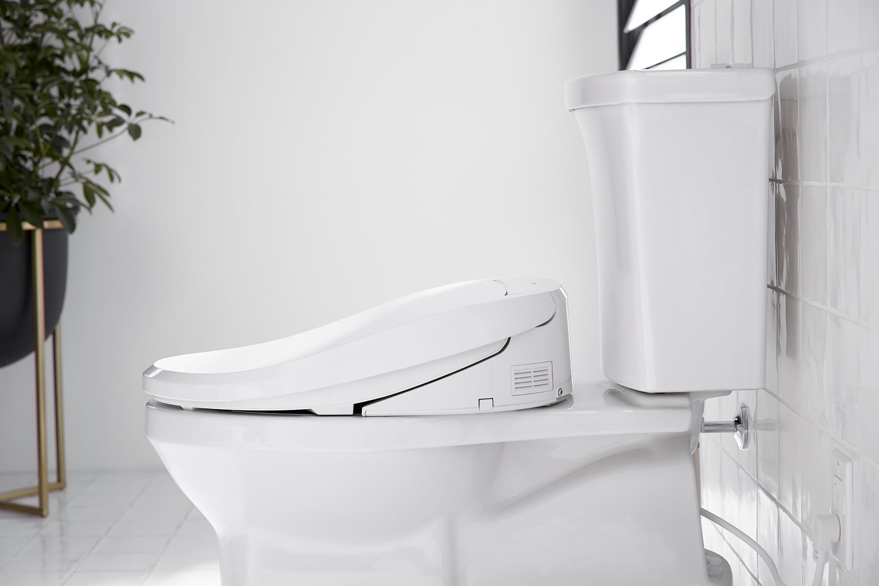 KOHLER C3-420 Plastic White Elongated Soft Close Heated Bidet