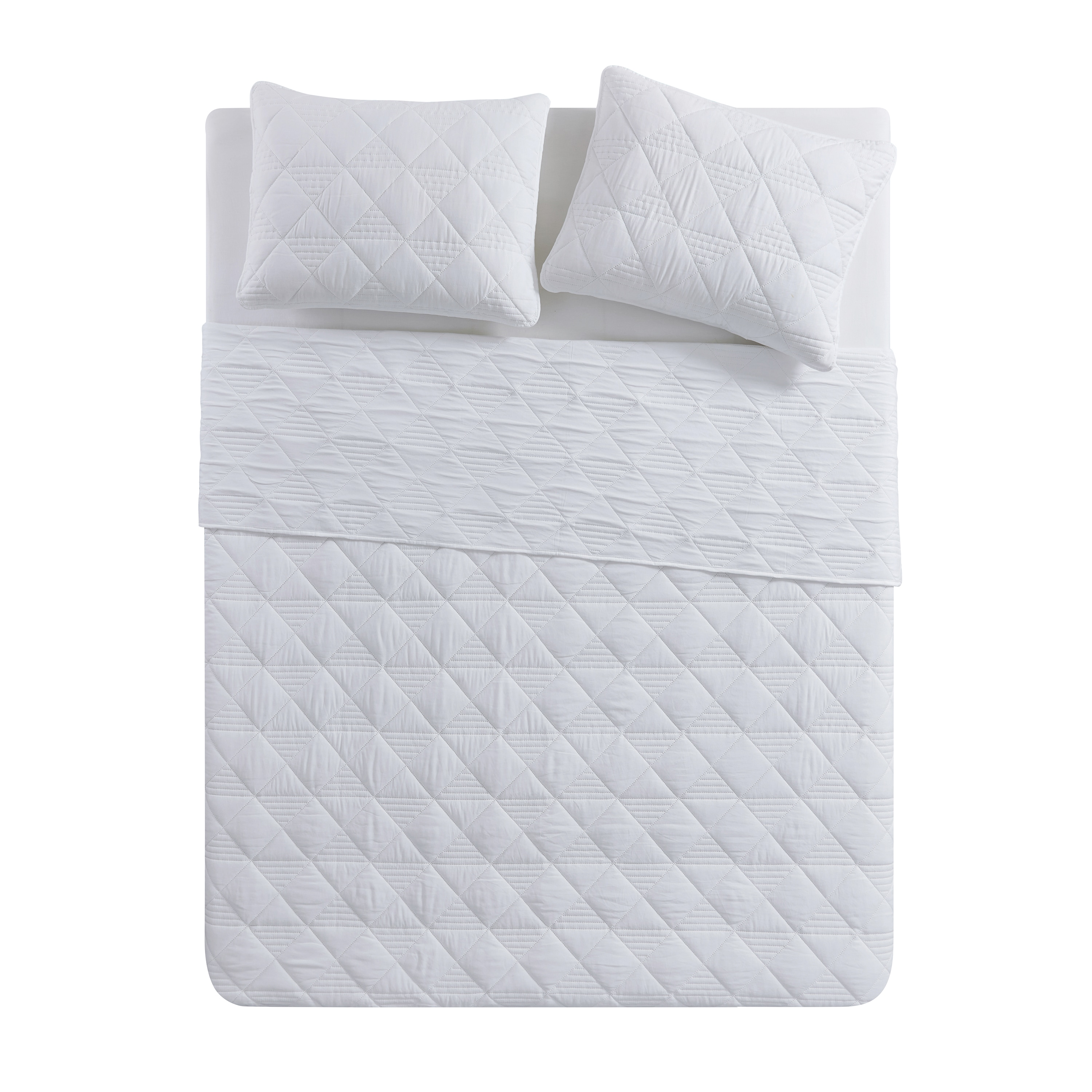 VCNY Home LCC3QTFUQUINWHITE bedding - View #3