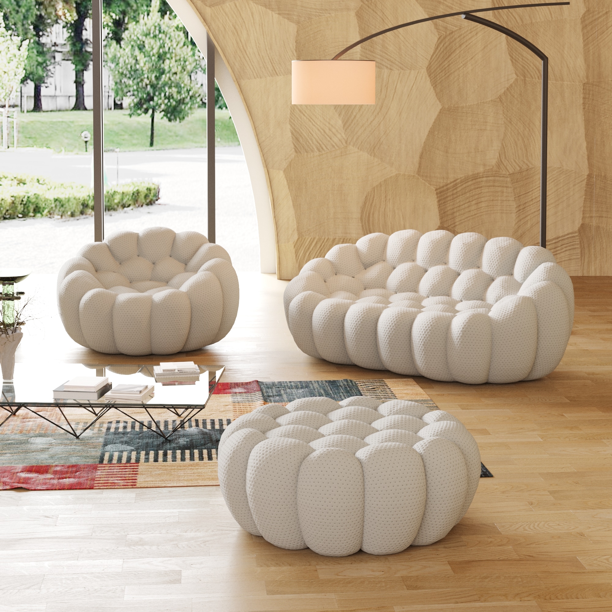 BuotiqHom DH-SF124-133LG Living-Room-Sets - View #3