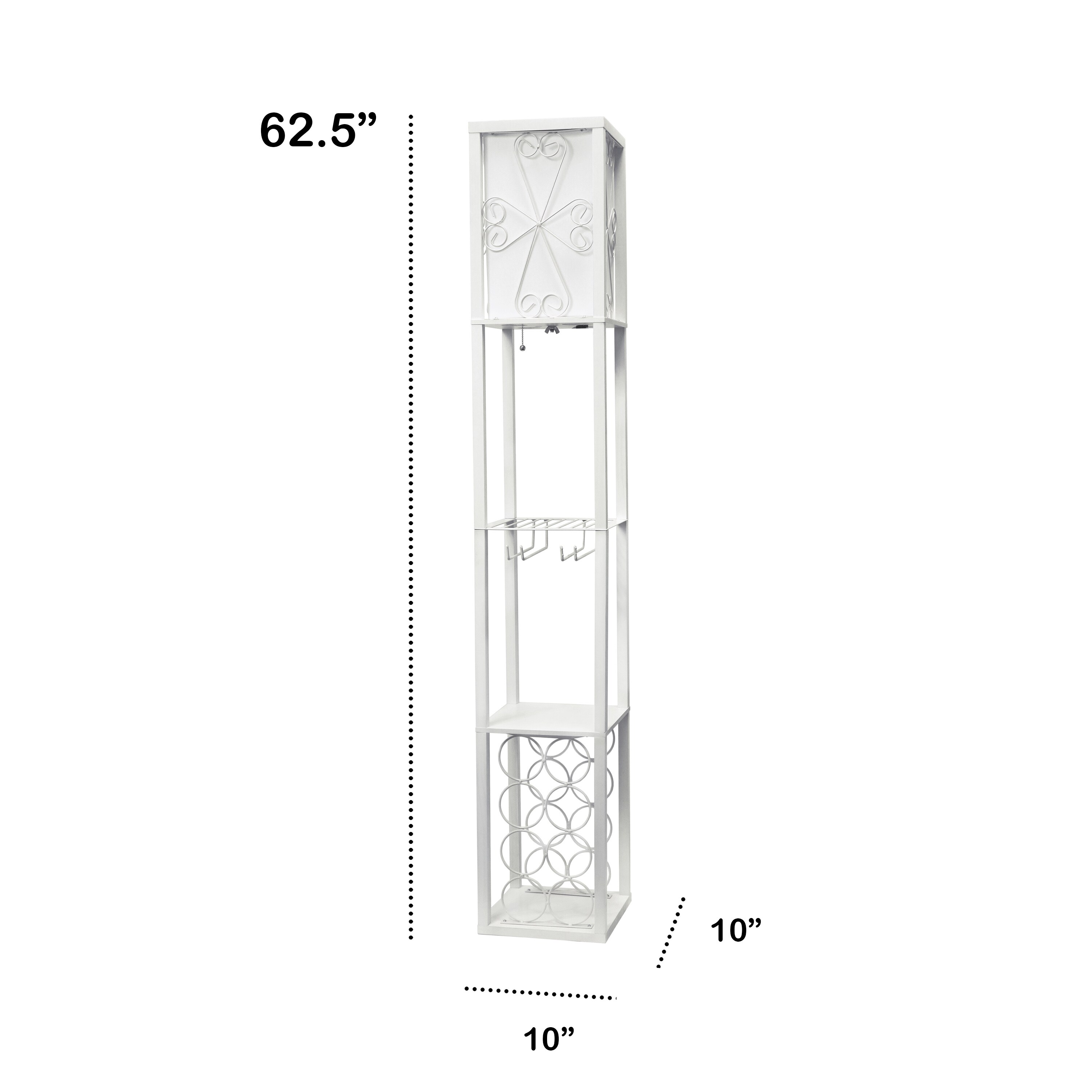 Creekwood Home CWF-3008-WH floorlamps - View #3