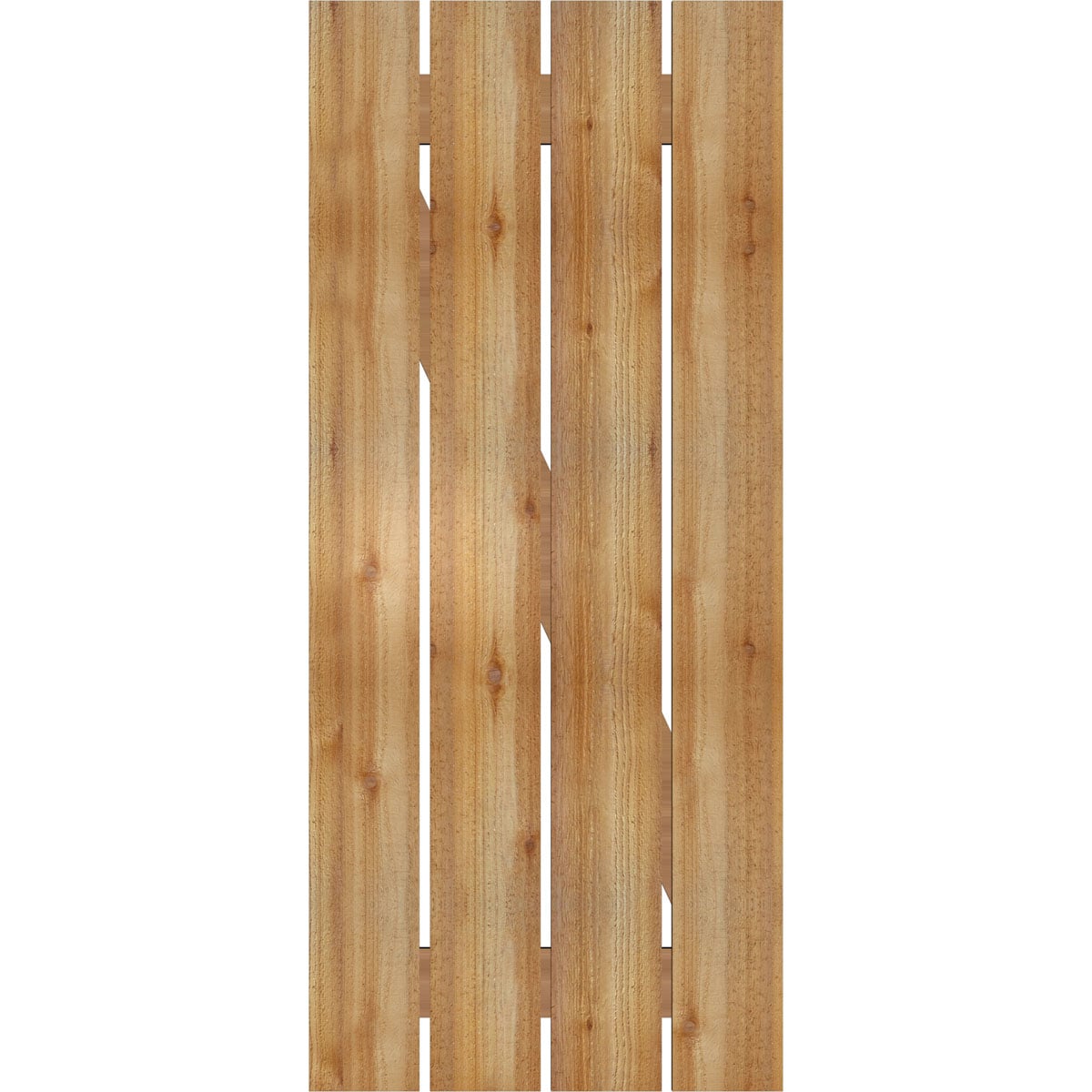 Ekena Millwork RBS06Z23X053RWR Exterior-Shutters - View #4