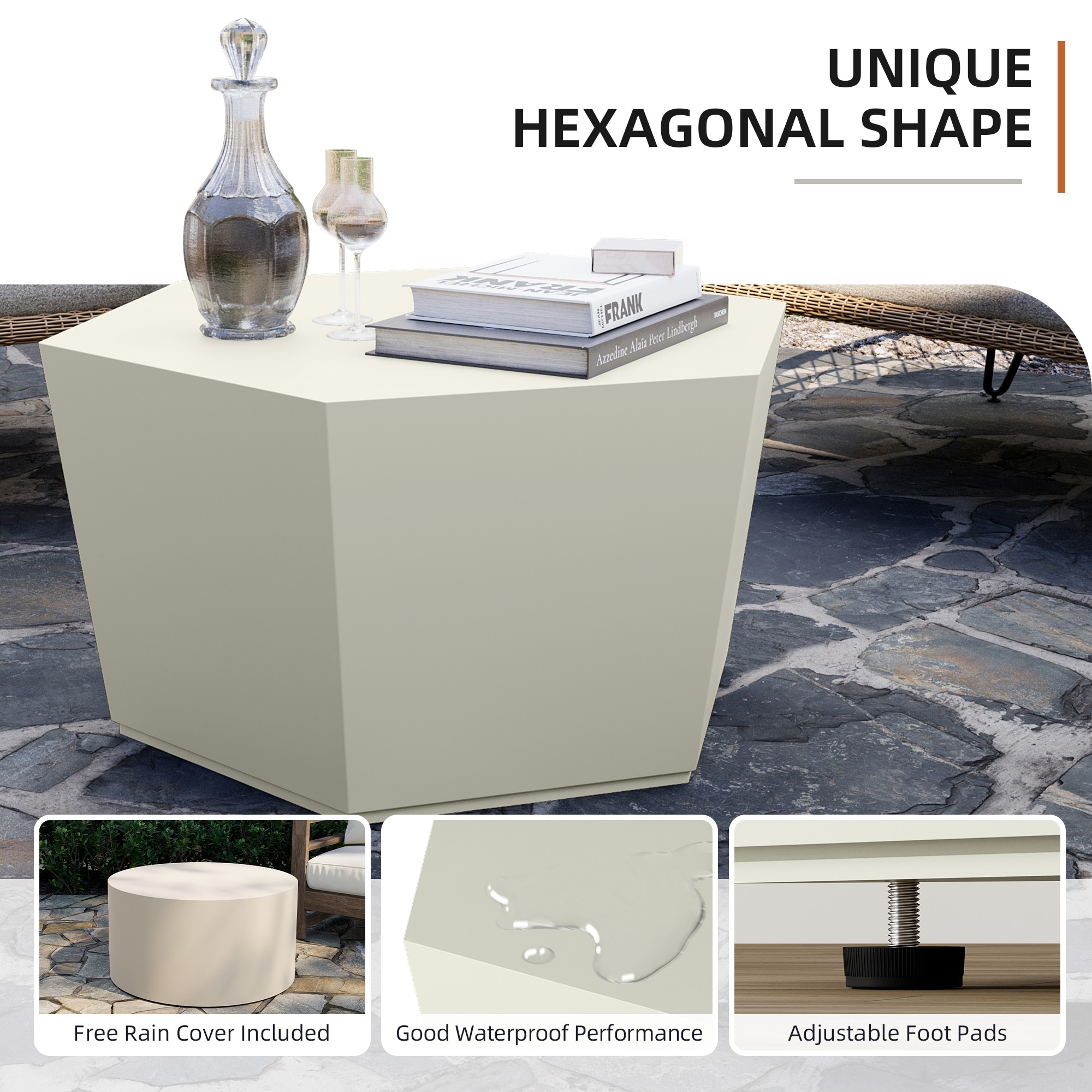 Patio Watcher TA-28H-OW Patio-Tables - View #6