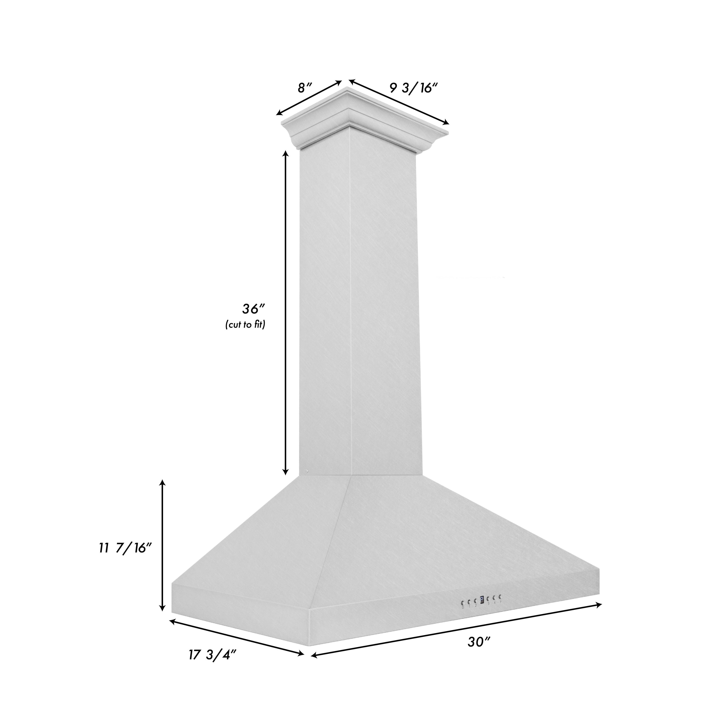 ZLINE KITCHEN & BATH 8KL3S-30 Wall-Mounted-Range-Hoods - View #3