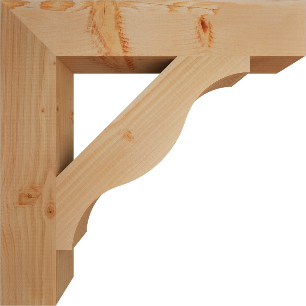 Ekena Millwork BKT04X22X22FST05SDF Exterior-Brackets-Braces - View #3