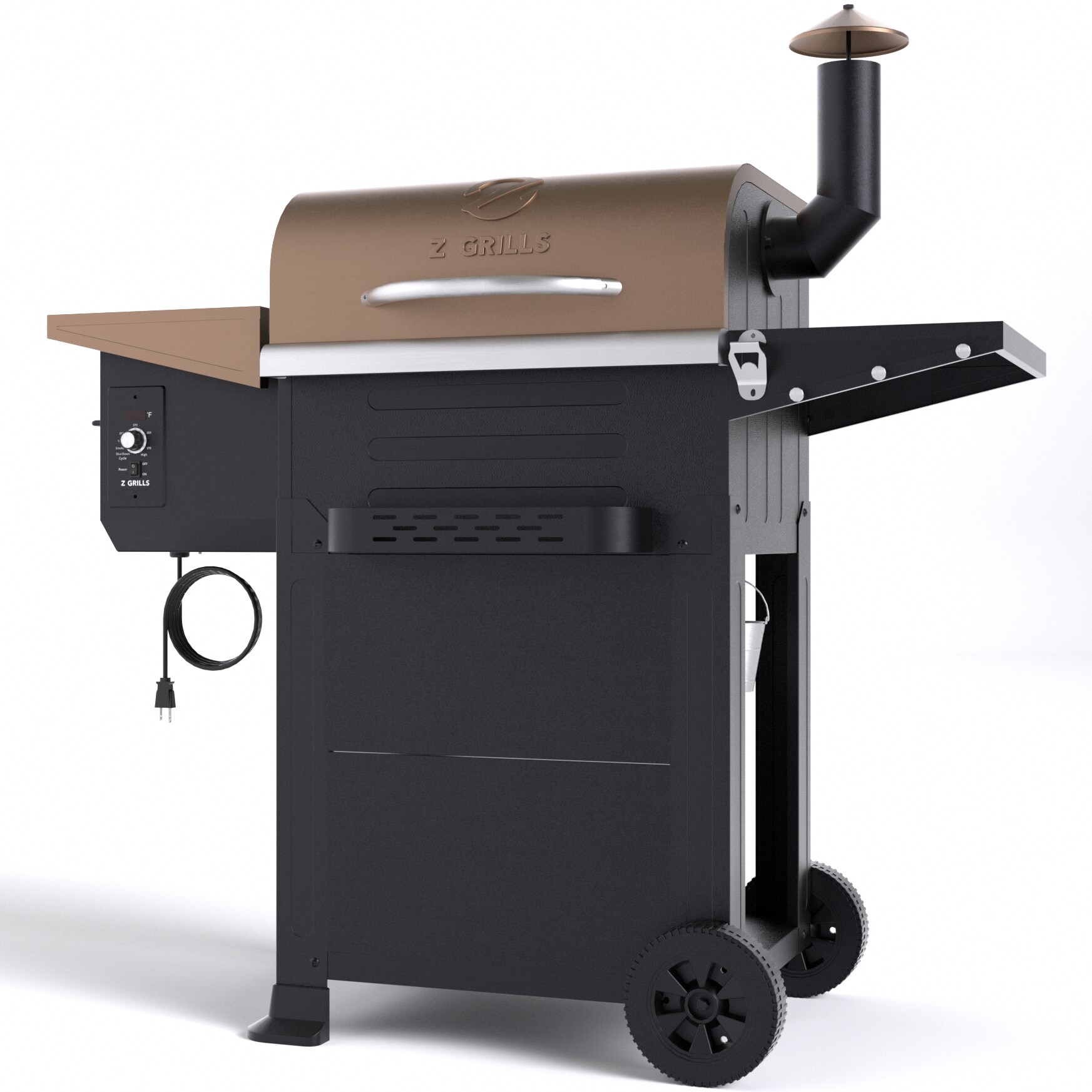 Z GRILLS Grill & Smoker 8 in 1 Grill Wood Pellet Grill & Electric Smoker  BBQ Combo with Auto Temperature Control