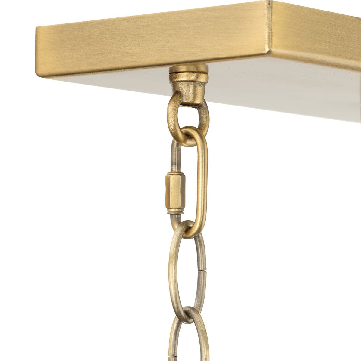 Progress Lighting McColl 6-Light Vintage Brass Transitional Linear ...