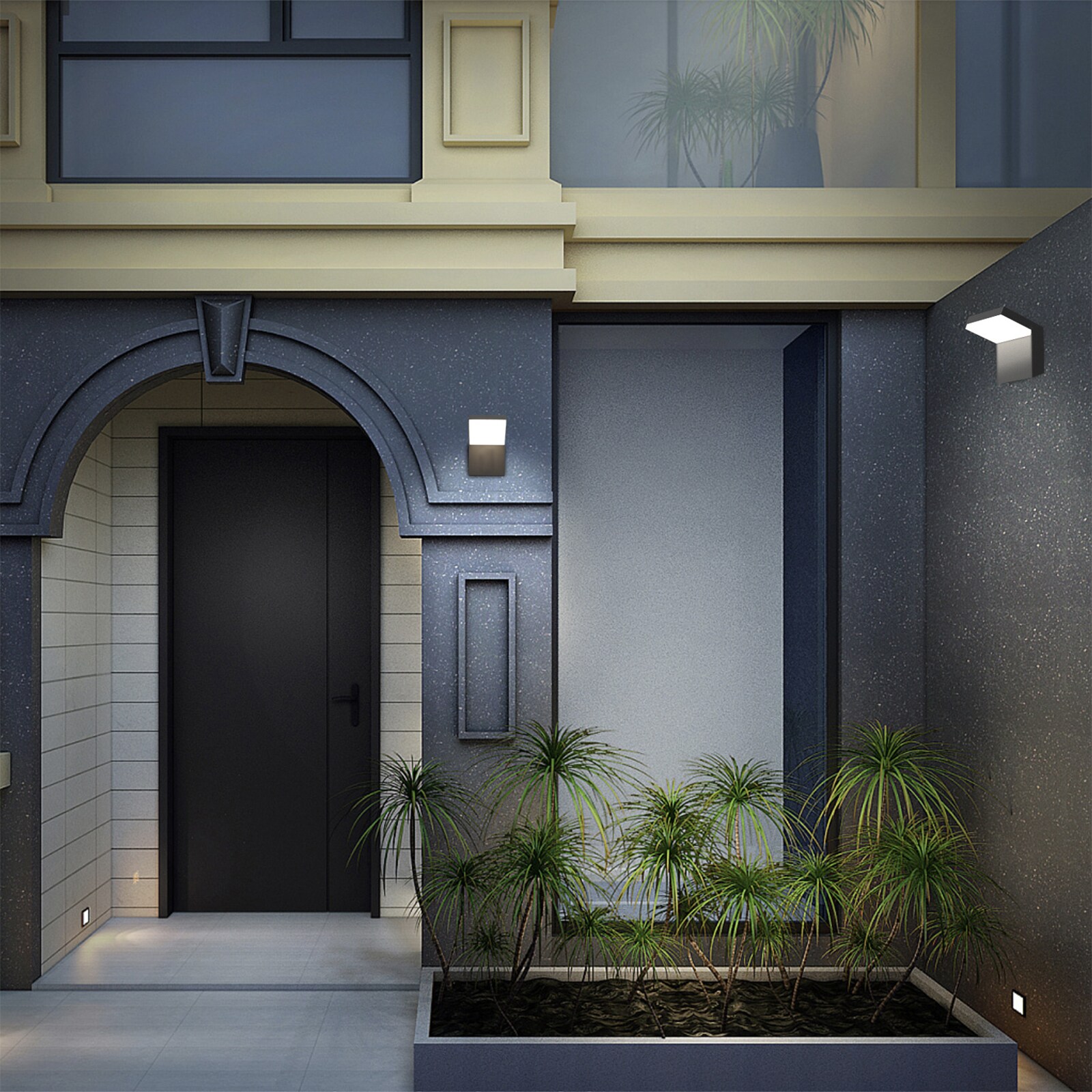 Flynama DBL-D0102HAQMNV Outdoor-Wall-Lighting - View #4
