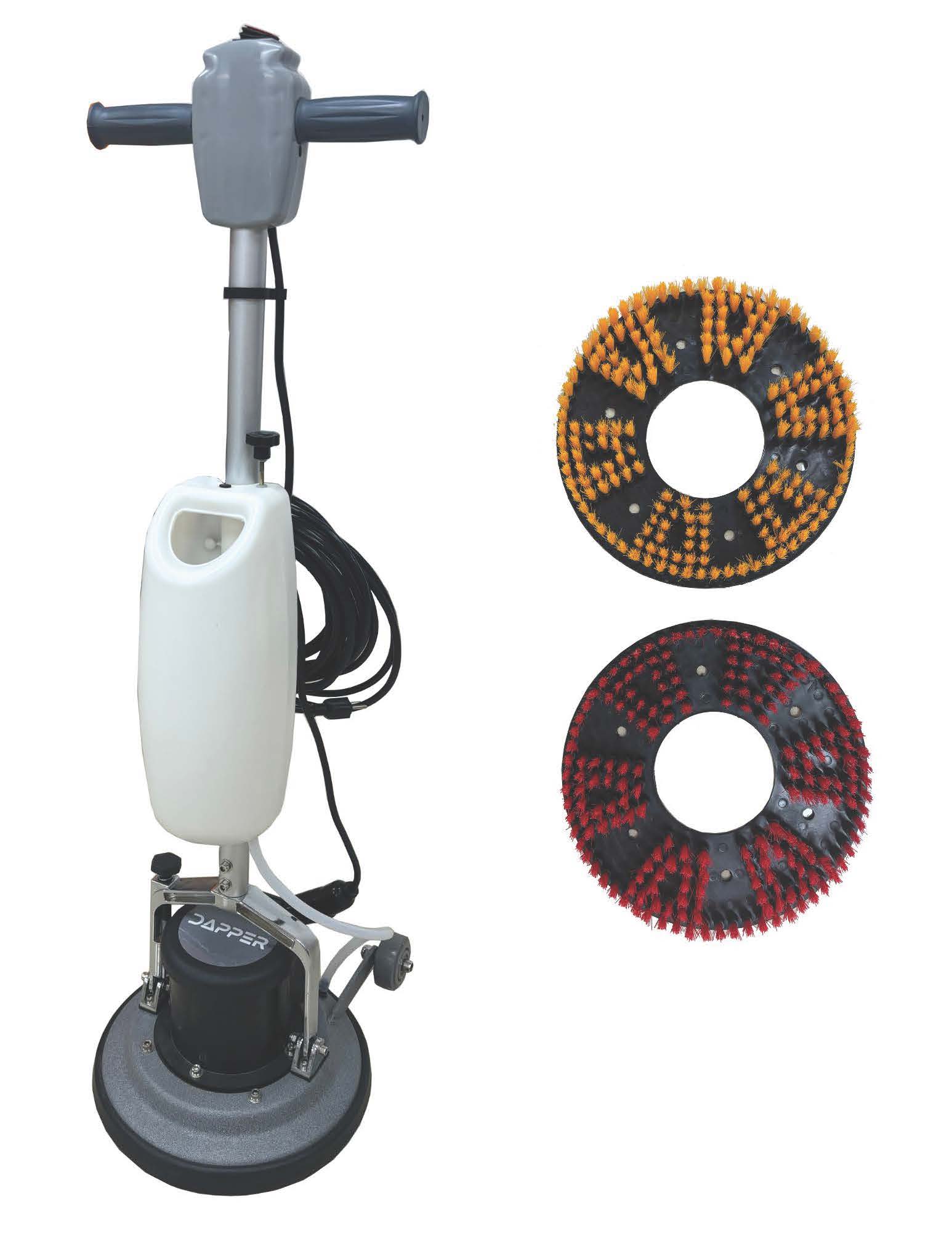 DAPPER SUPPLY Multi-Purpose Carpet and Hard Floor All-in-One 13-in Wet/Dry Orbital Floor Polisher DP-FM1302 Sansujyuku sansujyuku.com