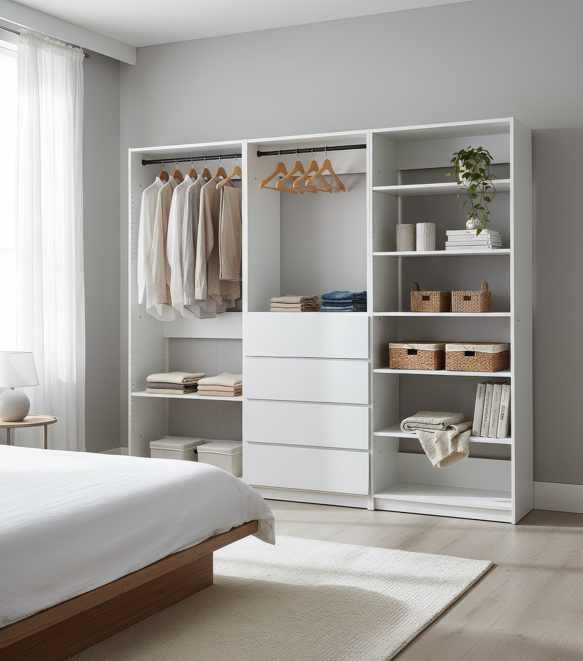 LOVMOR SF-J-B040S00142 Wood-Closet-Shelves - View #8