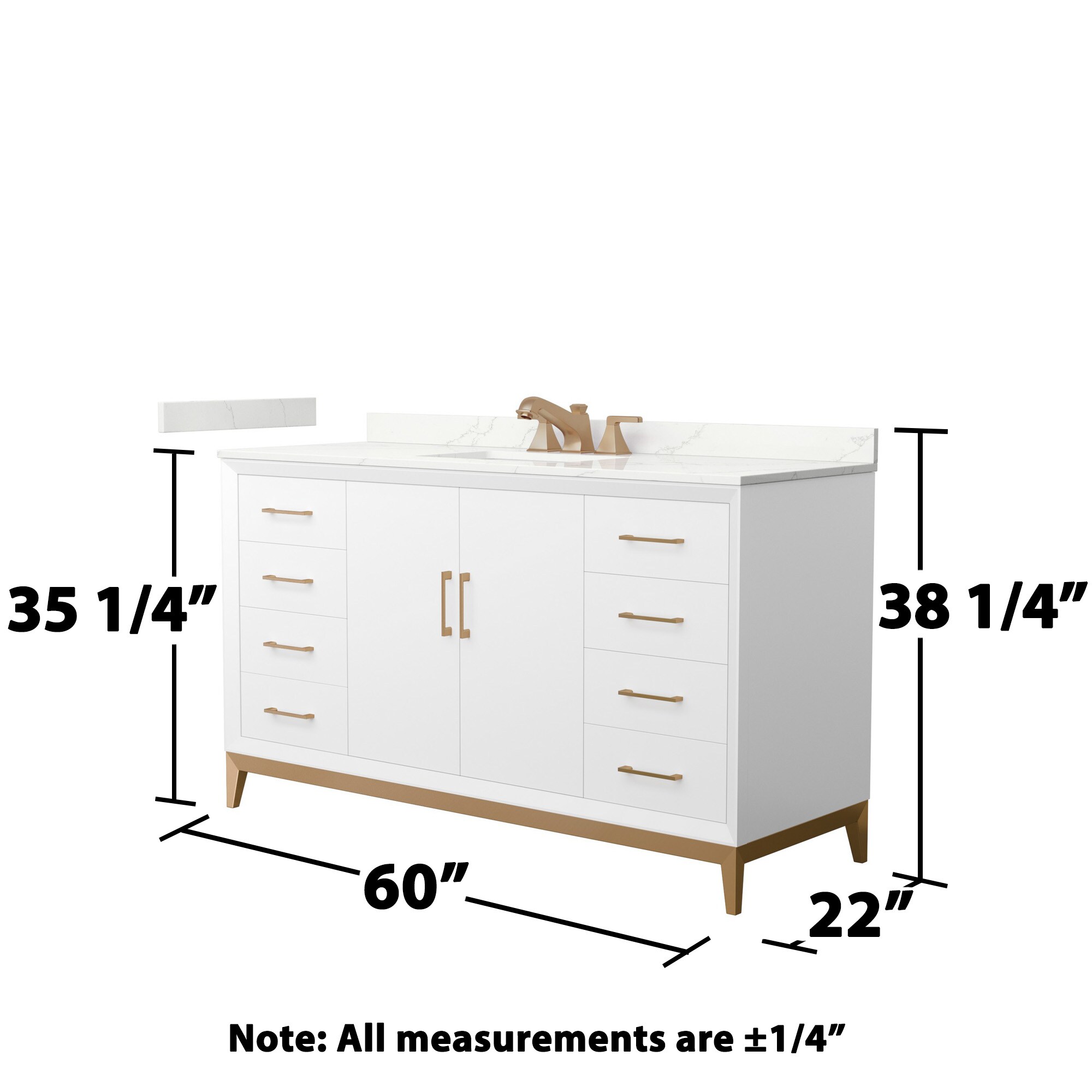 Wyndham Collection WCH818160SWZGTUS3MXX Bath-Vanity-Combo - View #6