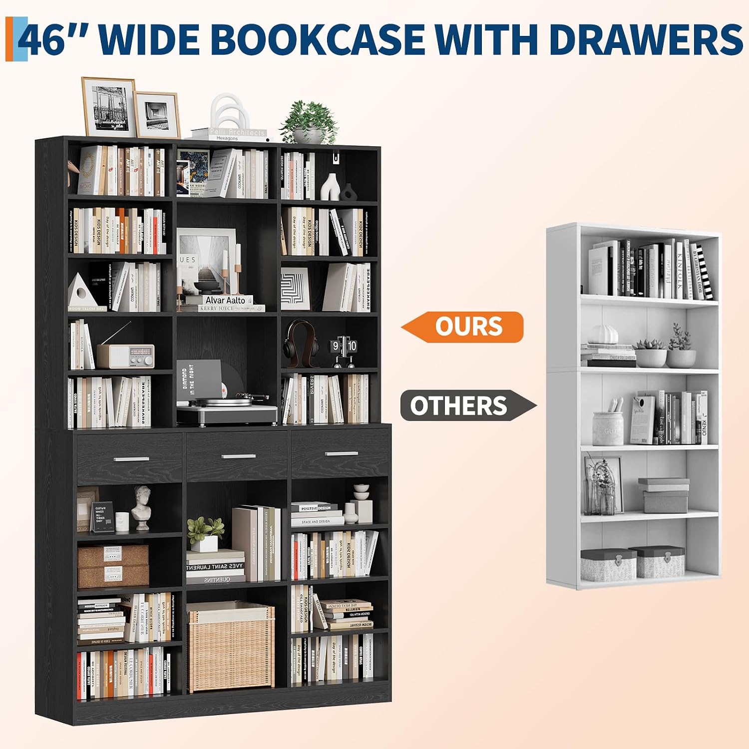 GAOMON CQC-VZD4CM-TBOX bookcases - View #6