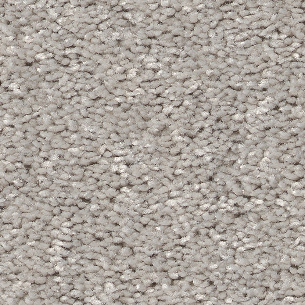 Style Selections 7L846 - 540 - SAMP (Sample) Dialed In I Silver Mist Gray 25-oz sq yard Polyester Textured Indoor Carpet