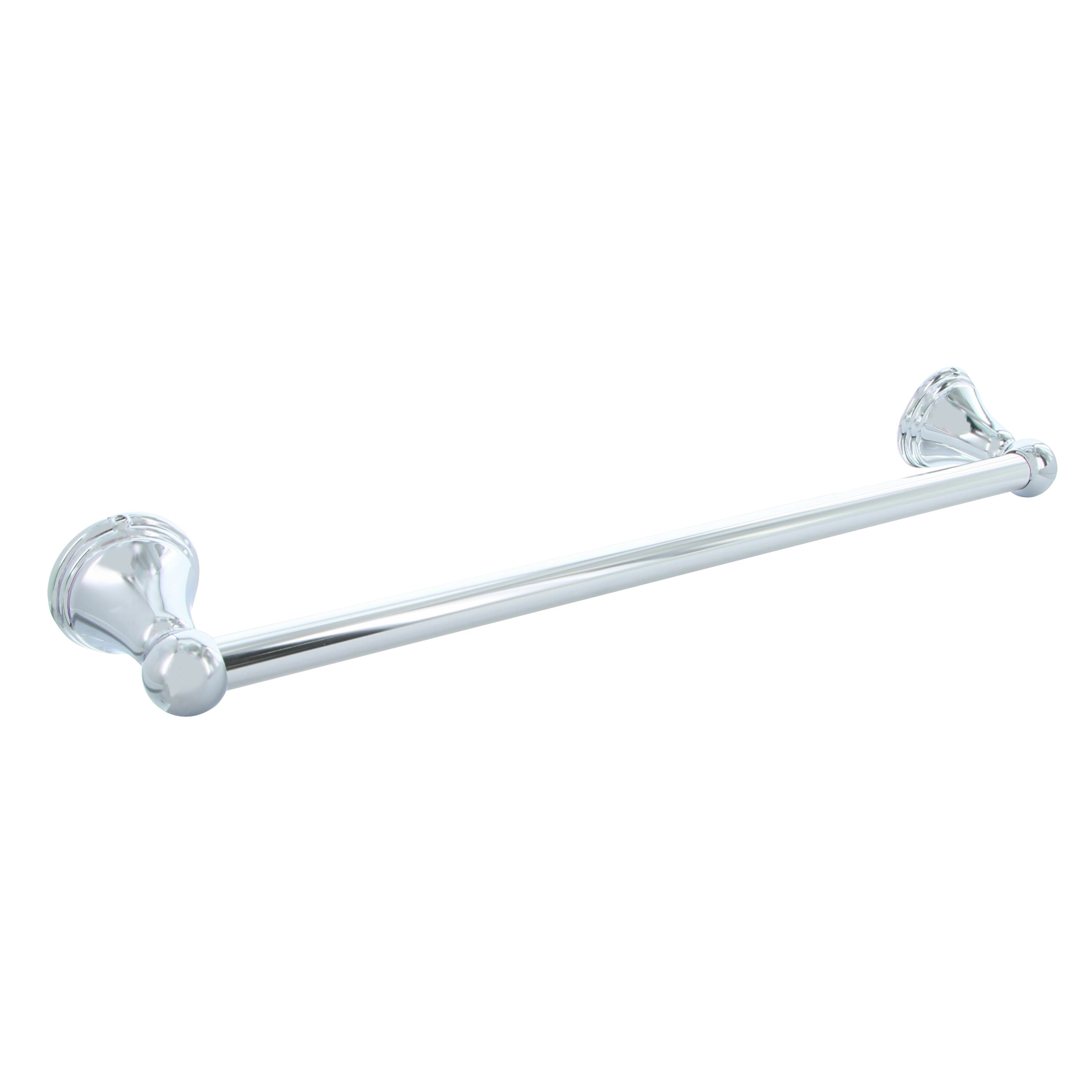 LPS 630180 18-in Chrome Plated Wall mount Single Towel Bar
