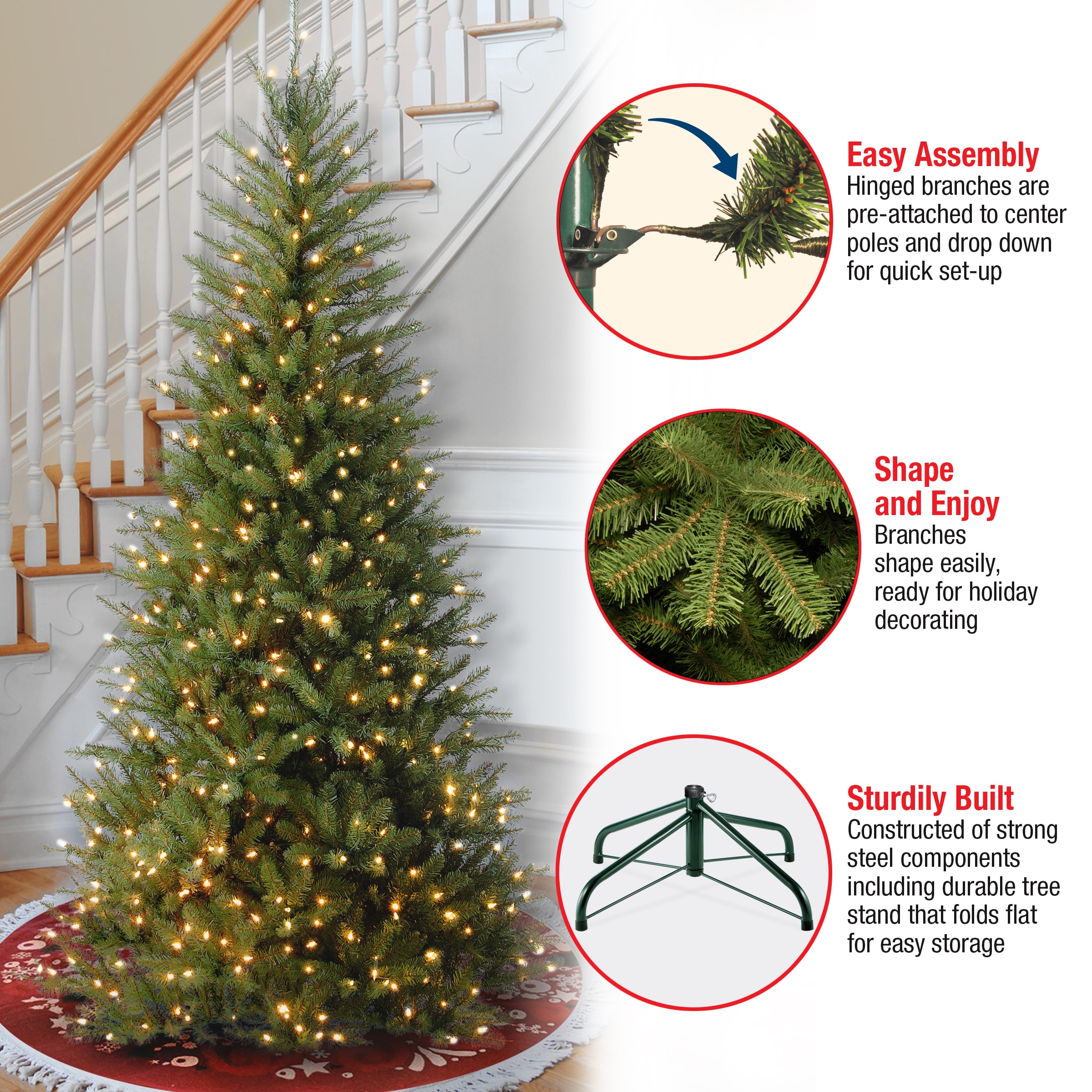 National Tree Company DUSLH1-75LO Artificial-Christmas-Trees - View #8