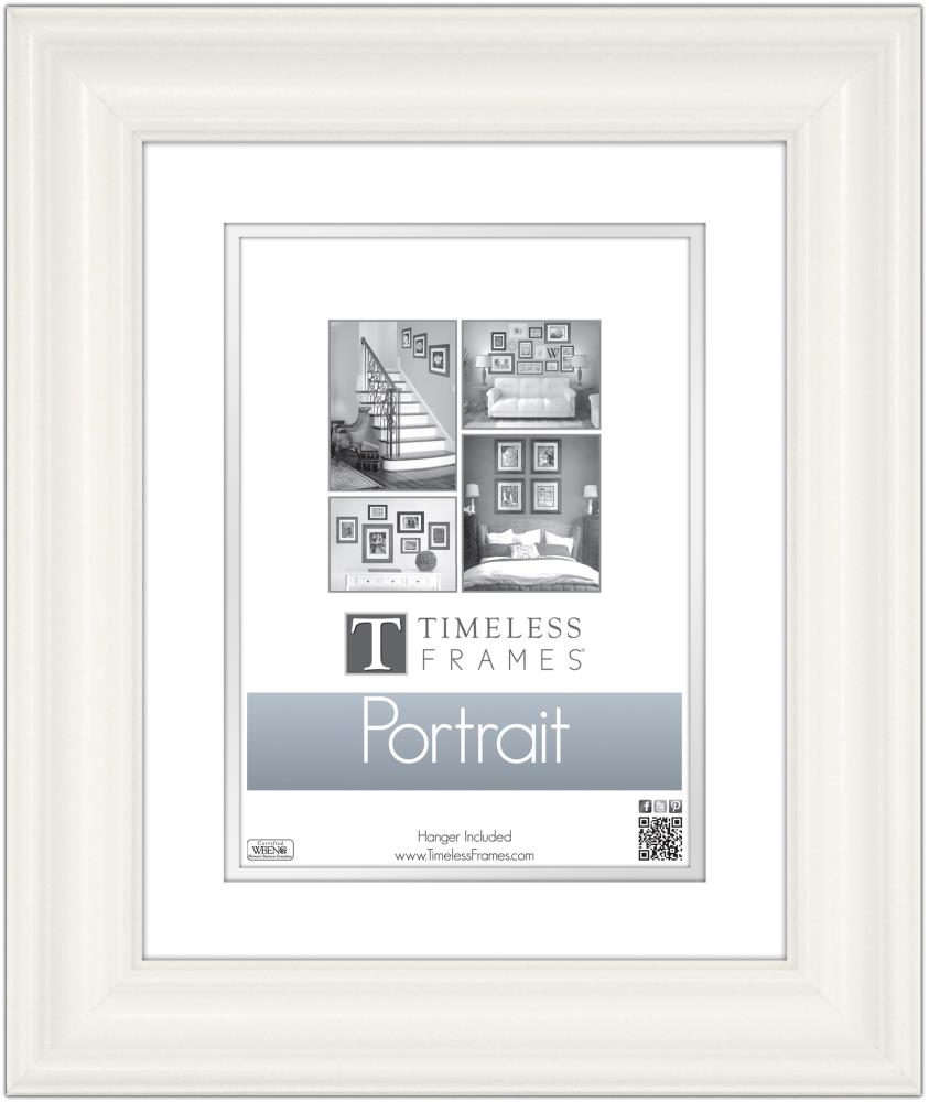 Timeless Frames 12x16 Inch Fits 8x12 Inch Photo Lauren Portrait Wall Frame White Home Kitchen Home Decor Irenebukur Com